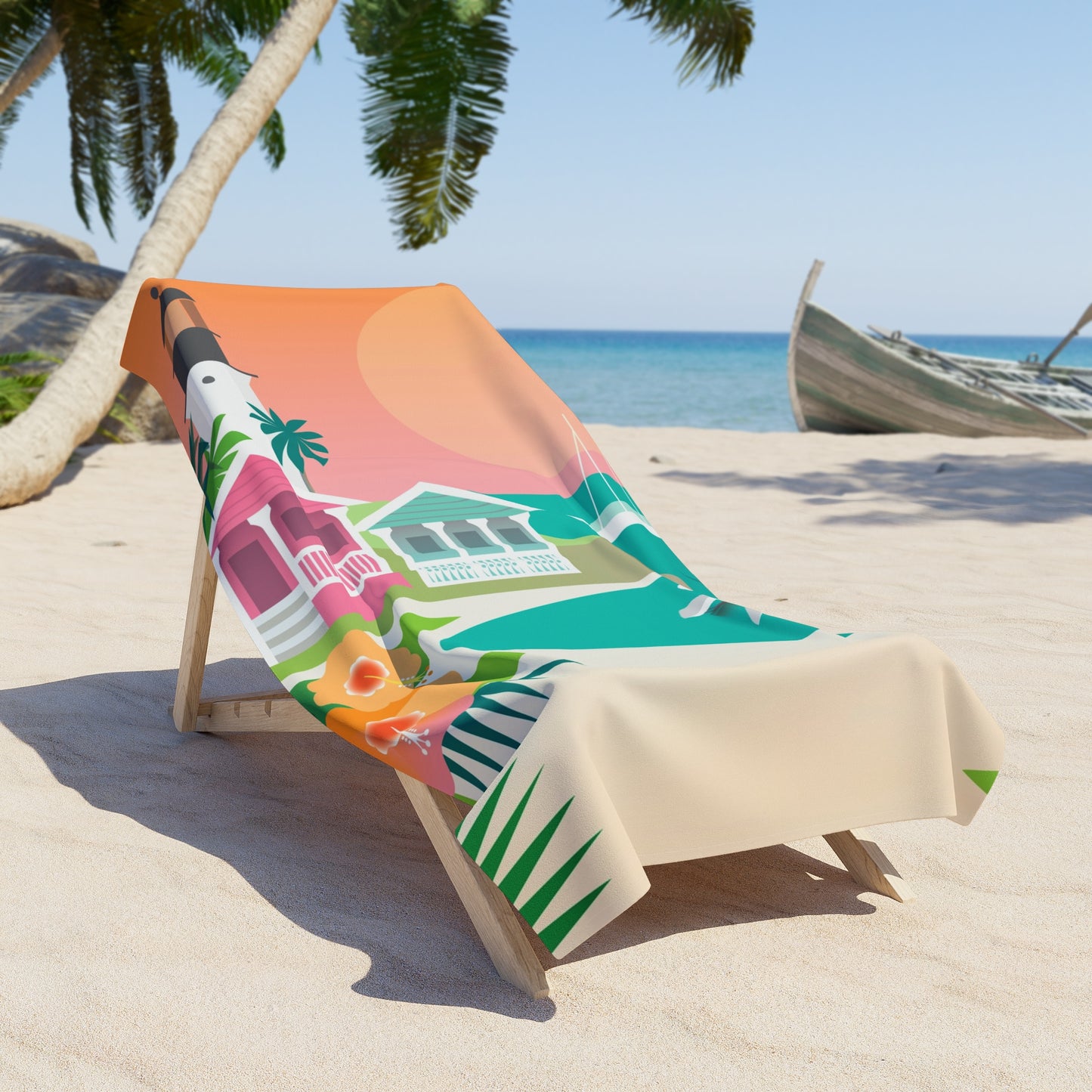 Key West Beach Towel
