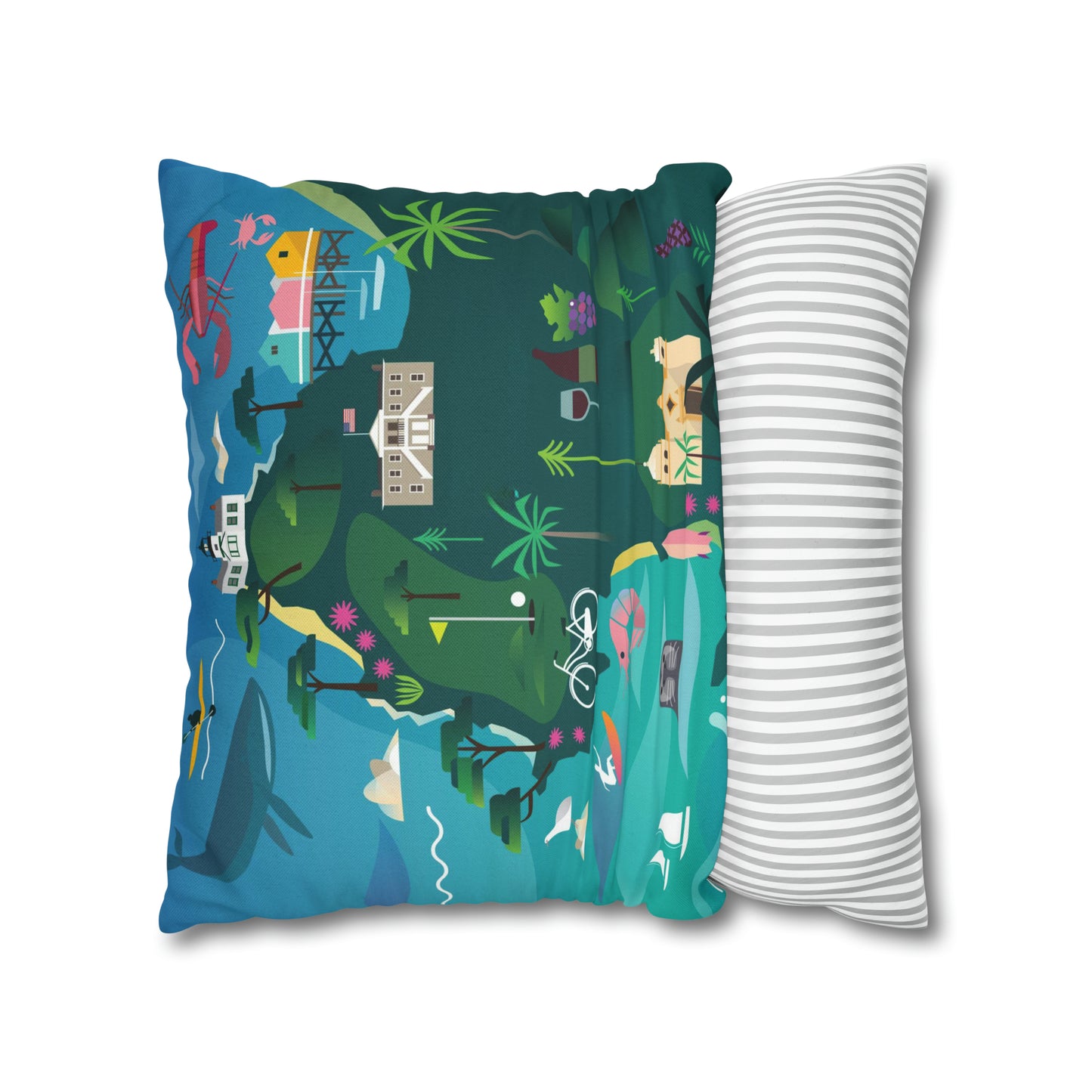 Housse de coussin Monterey + Carmel