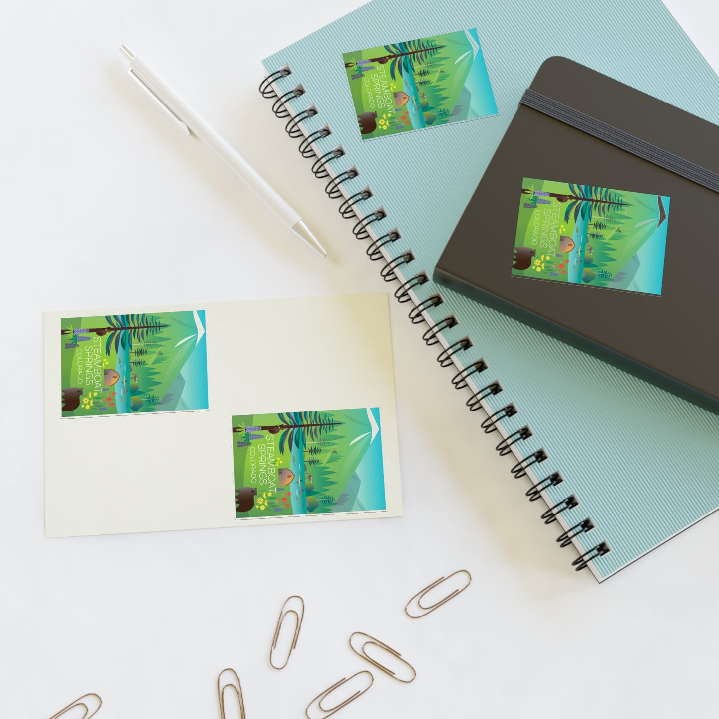 Steamboat Springs Summer Sticker Sheet