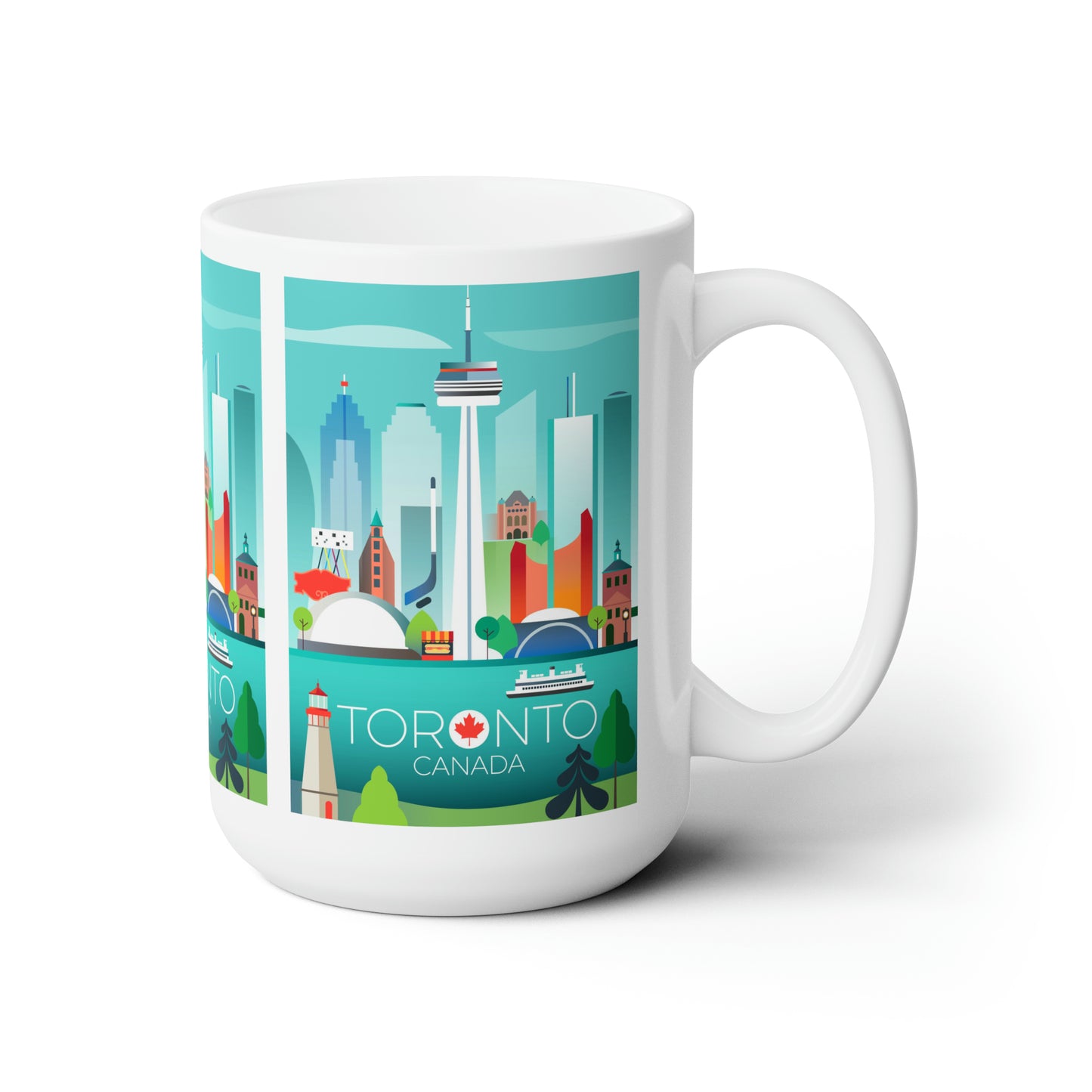 Tasse en céramique de Toronto 11oz ou 15oz