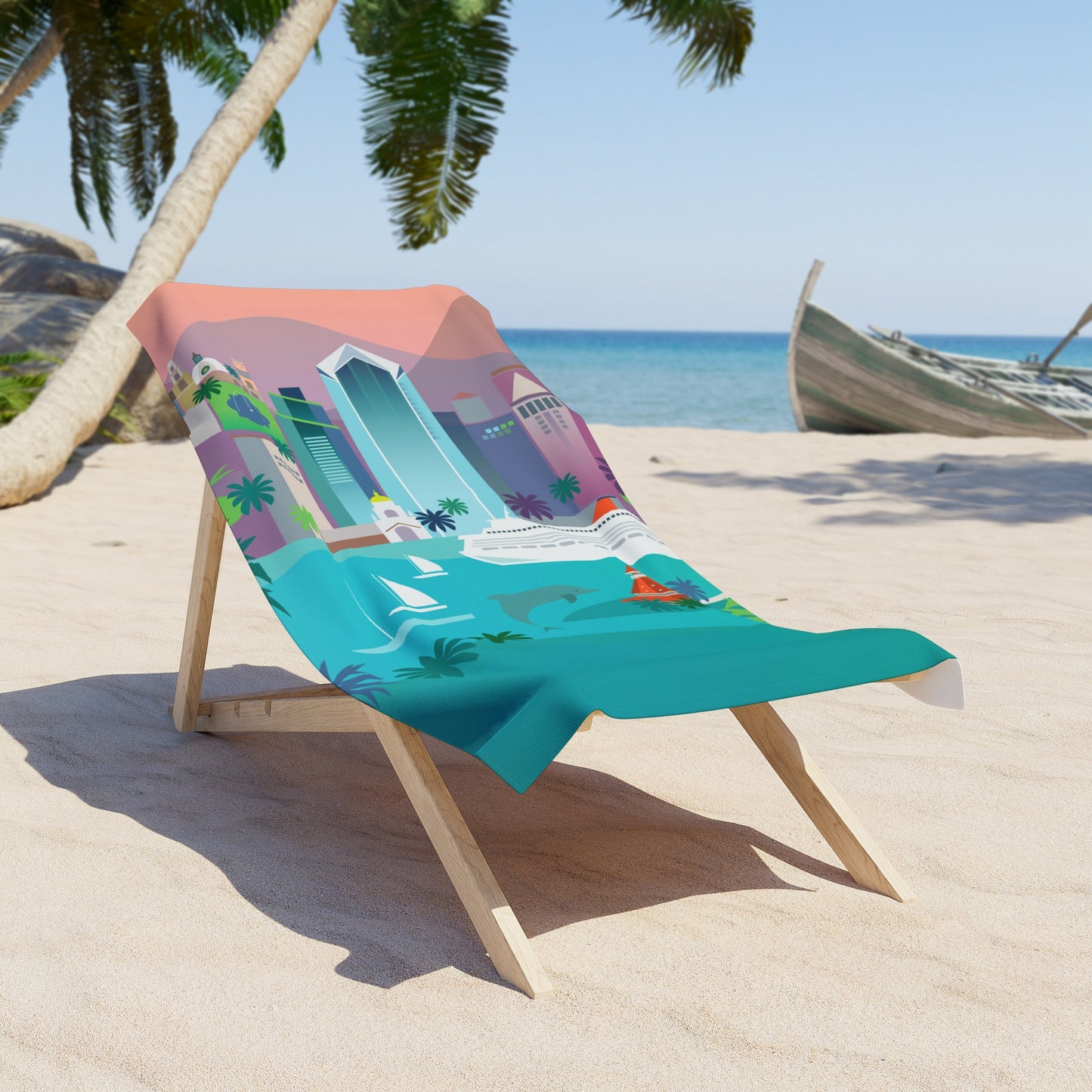 San Diego Beach Towel