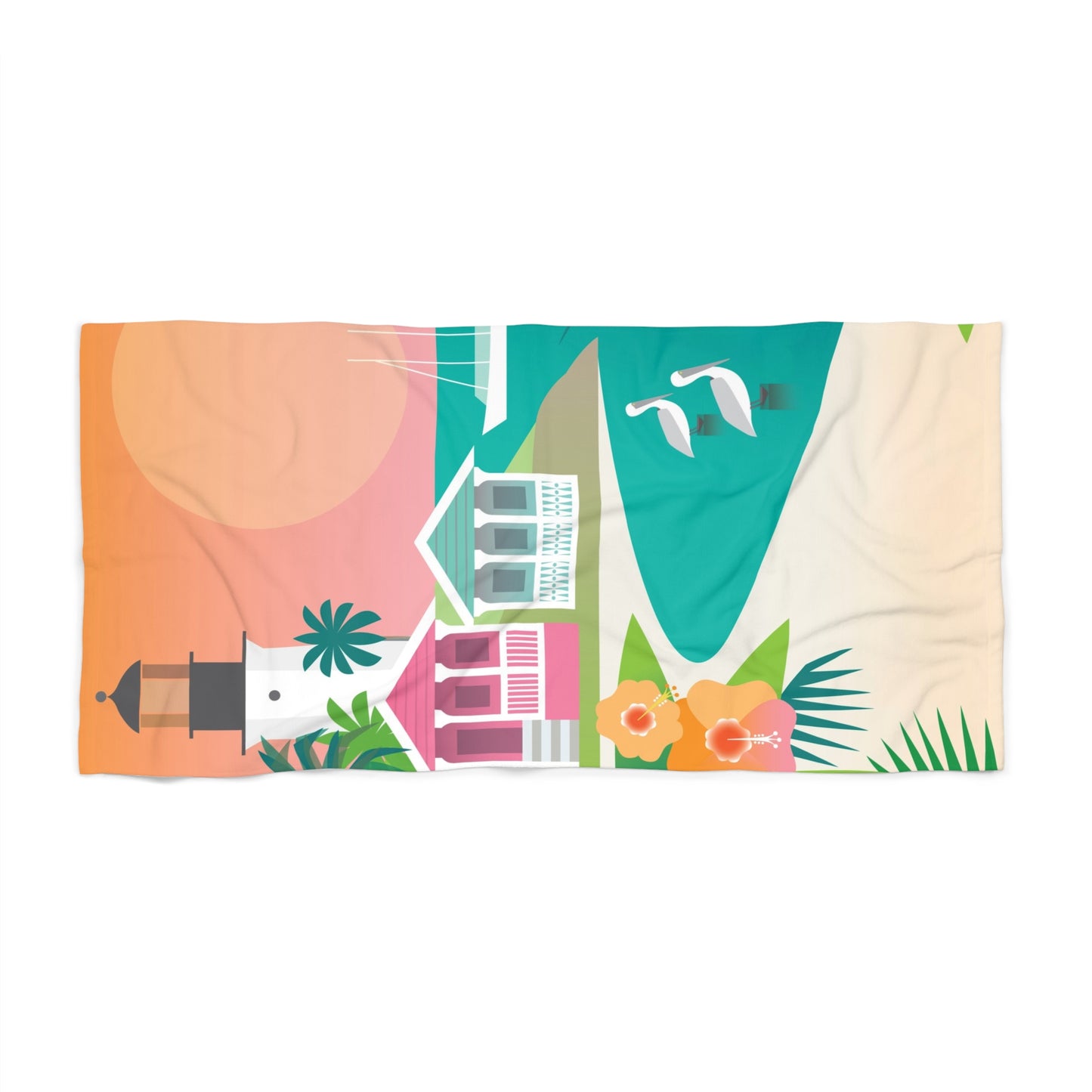 Key West Beach Towel