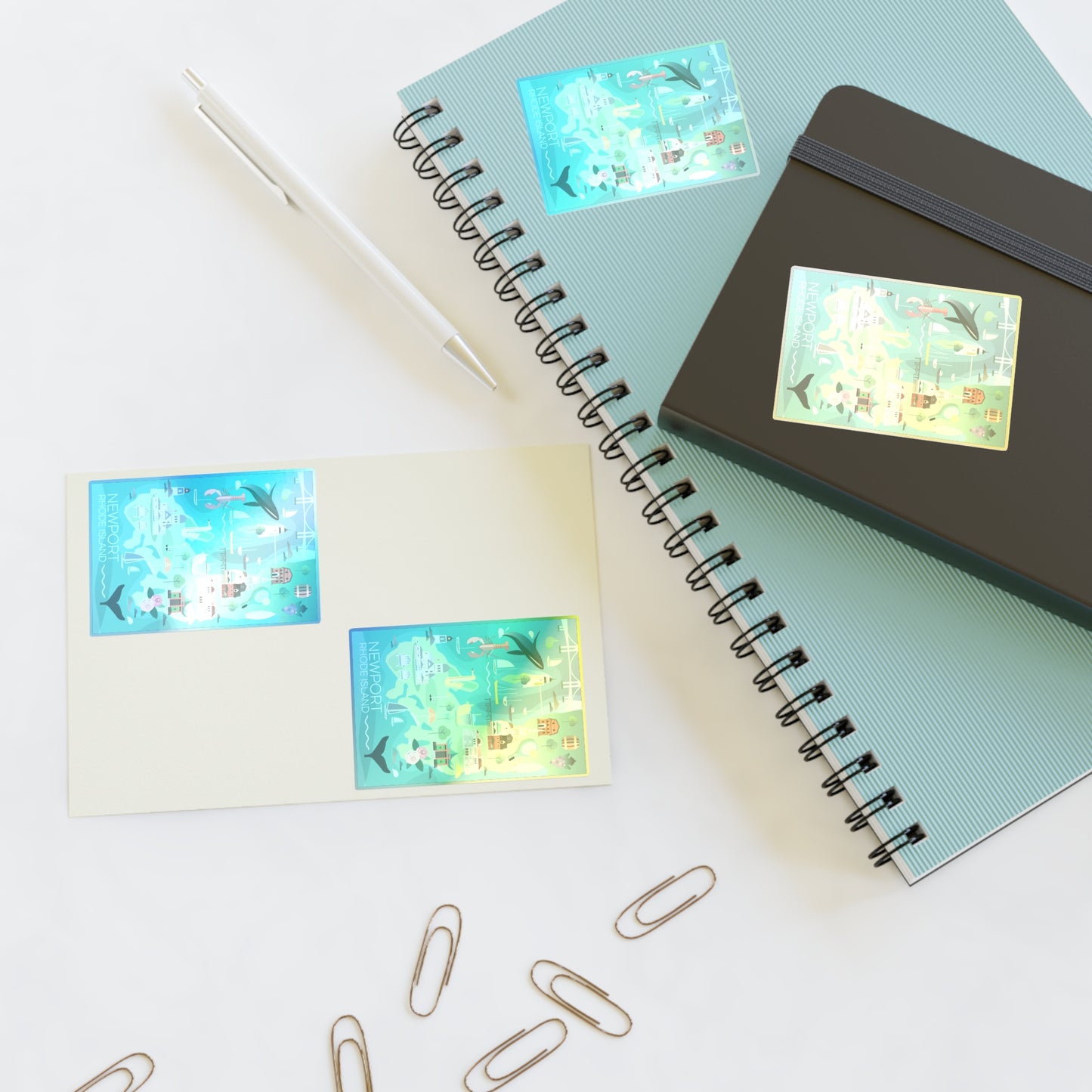 Feuille d’autocollants Newport
