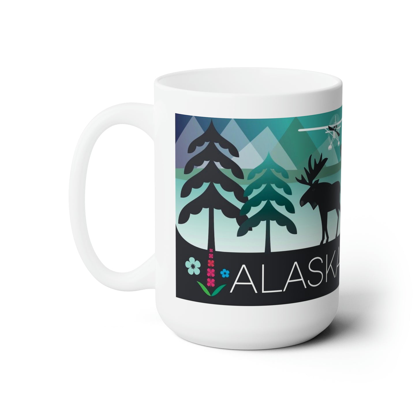 Tasse en céramique Alaska 11oz ou 15oz