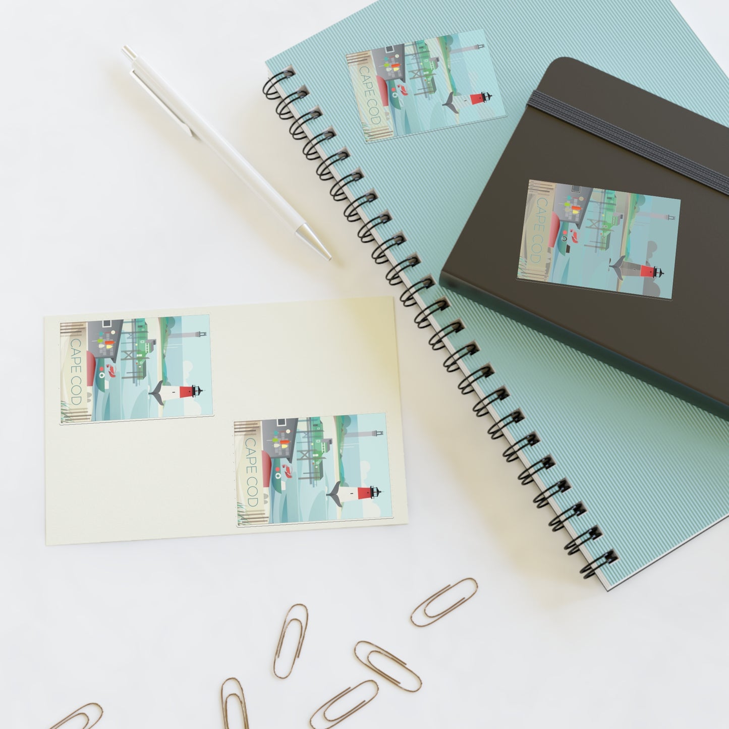 Cape Cod Sticker Sheet