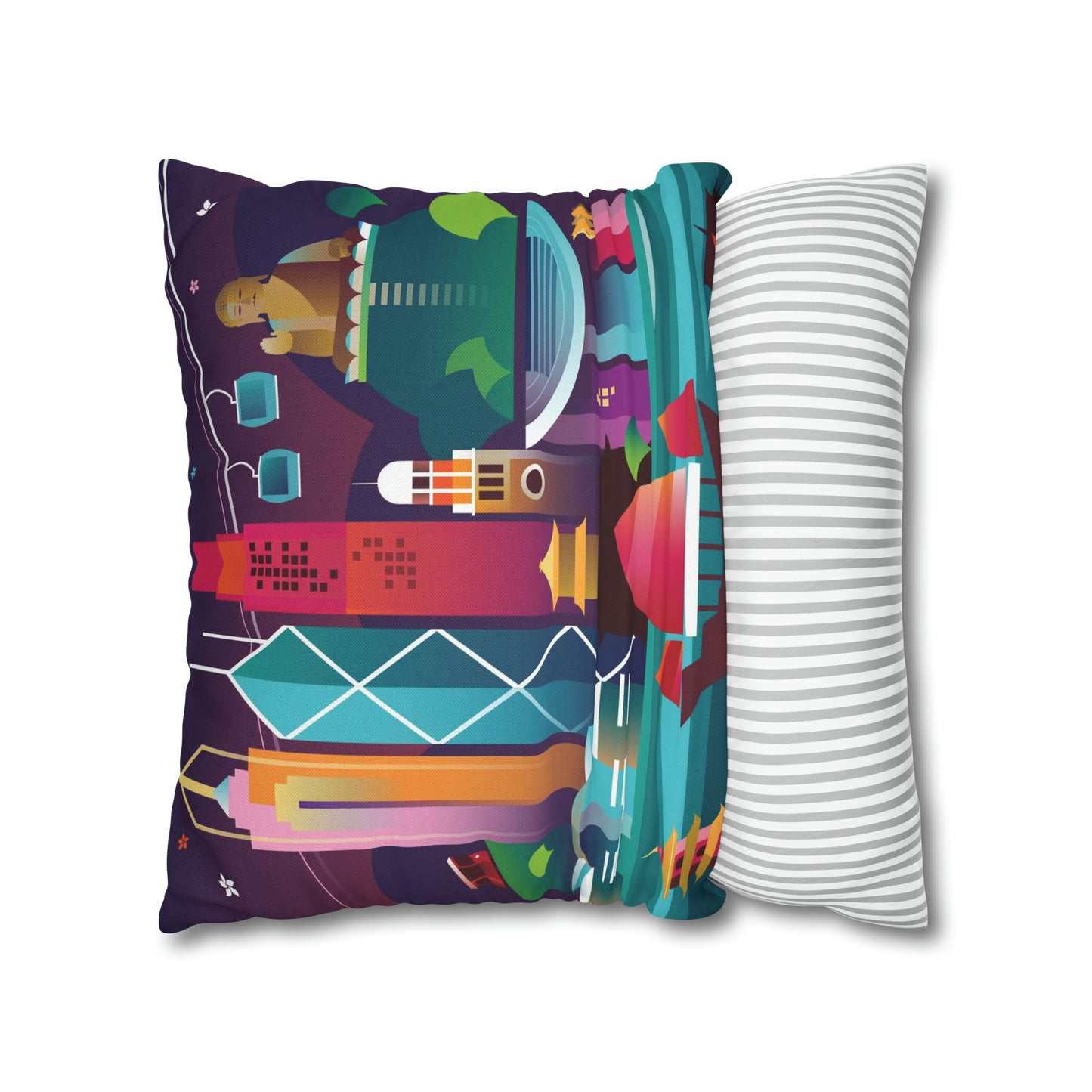 Hong Kong Cushion Cover