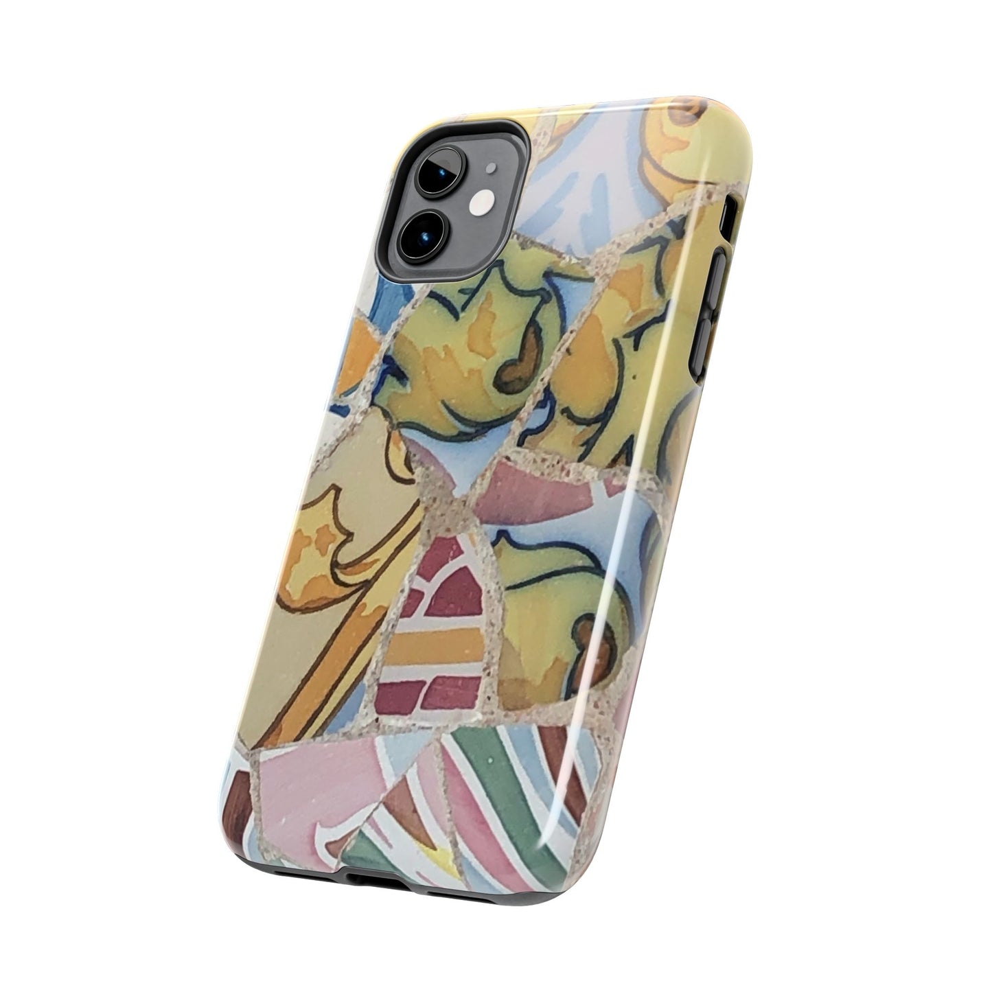 Étui de téléphone mosaïque 6043