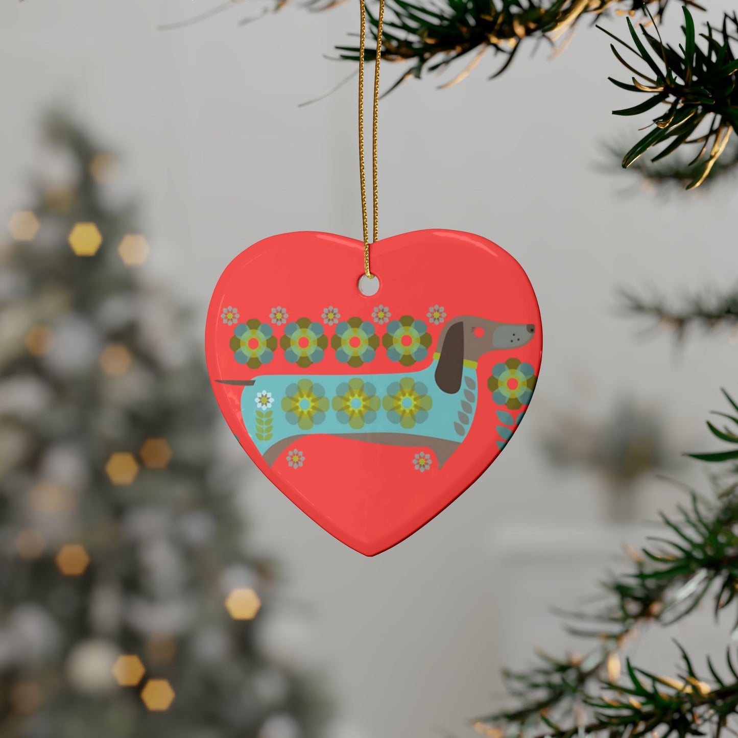 Dachshunds for Days Ornament