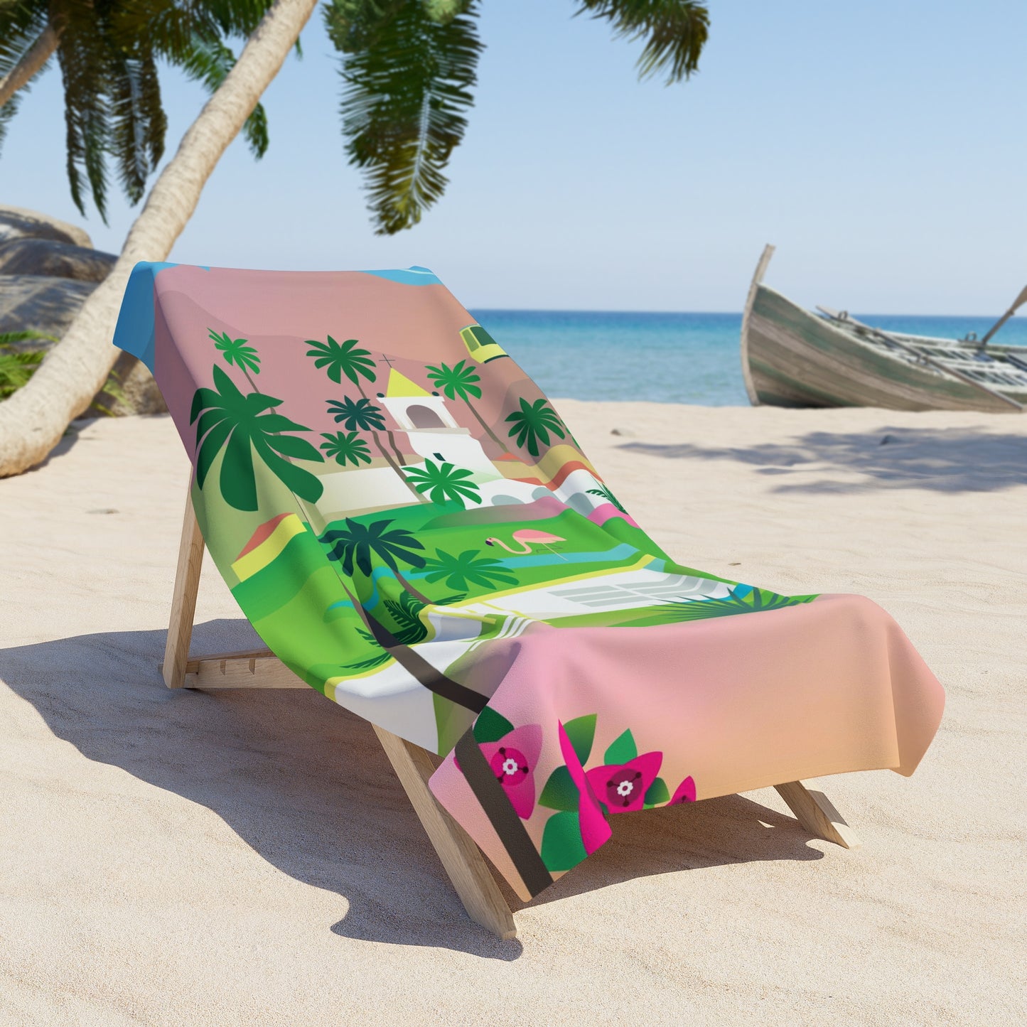 Palm Springs Beach Towel