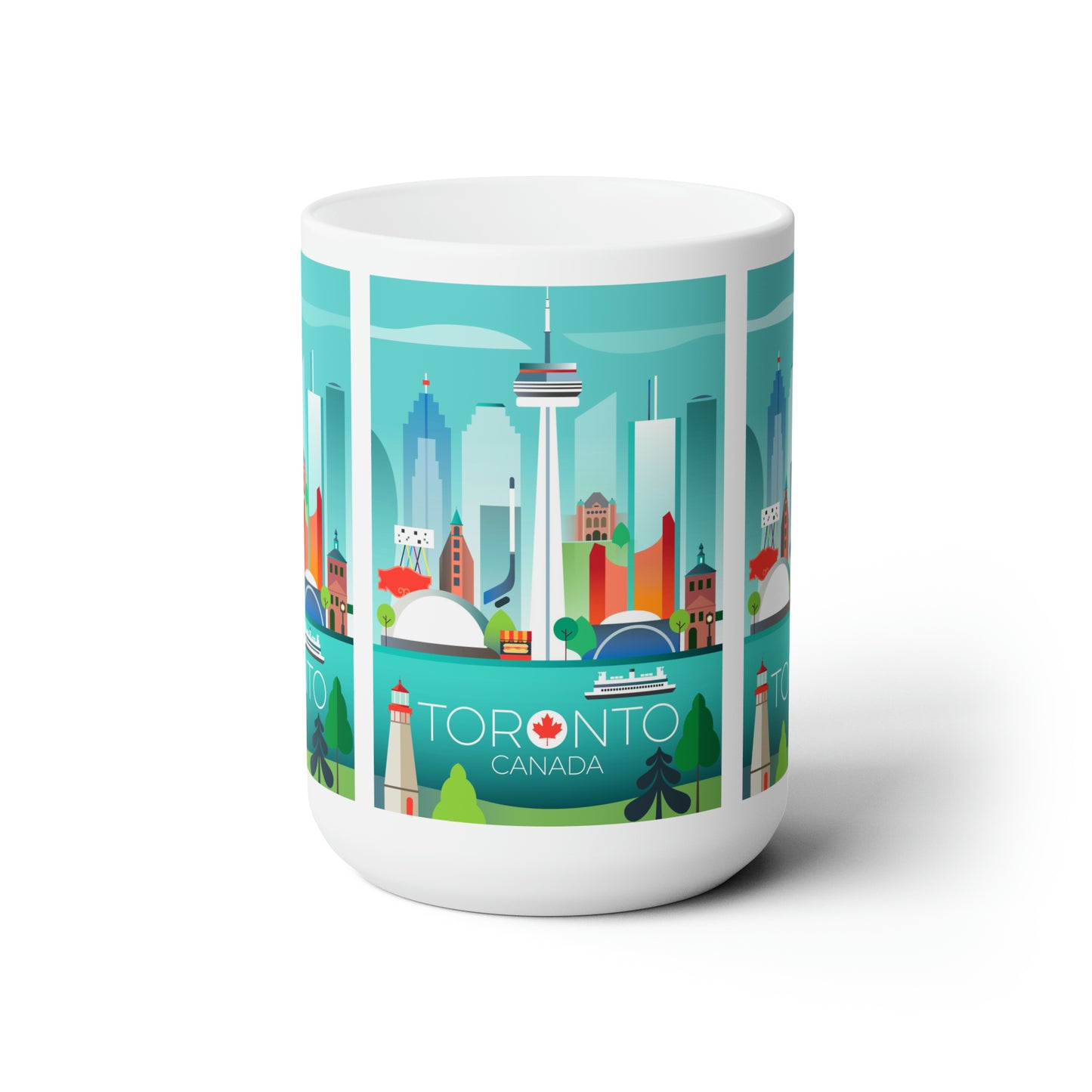 Tasse en céramique de Toronto 11oz ou 15oz