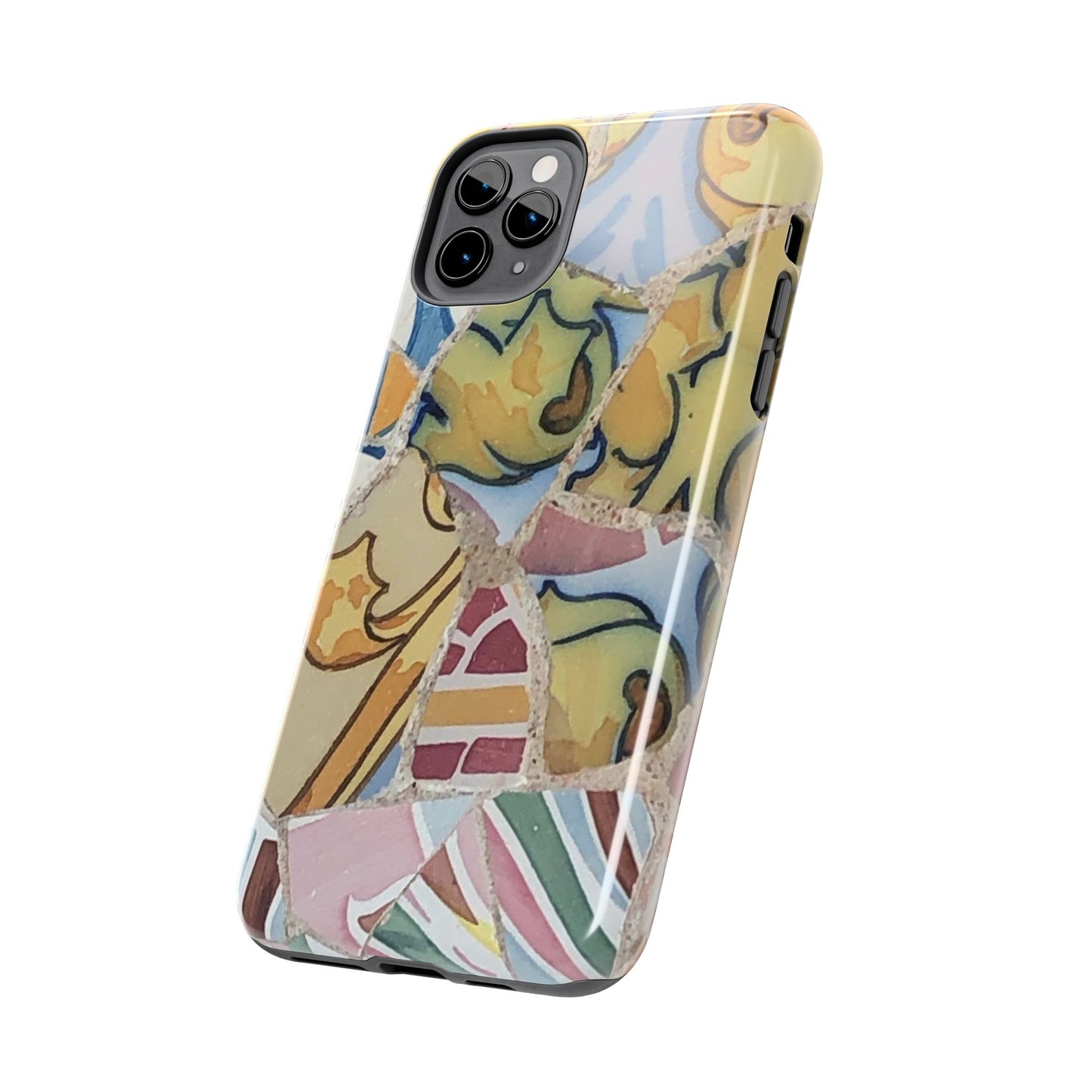 Étui de téléphone mosaïque 6043