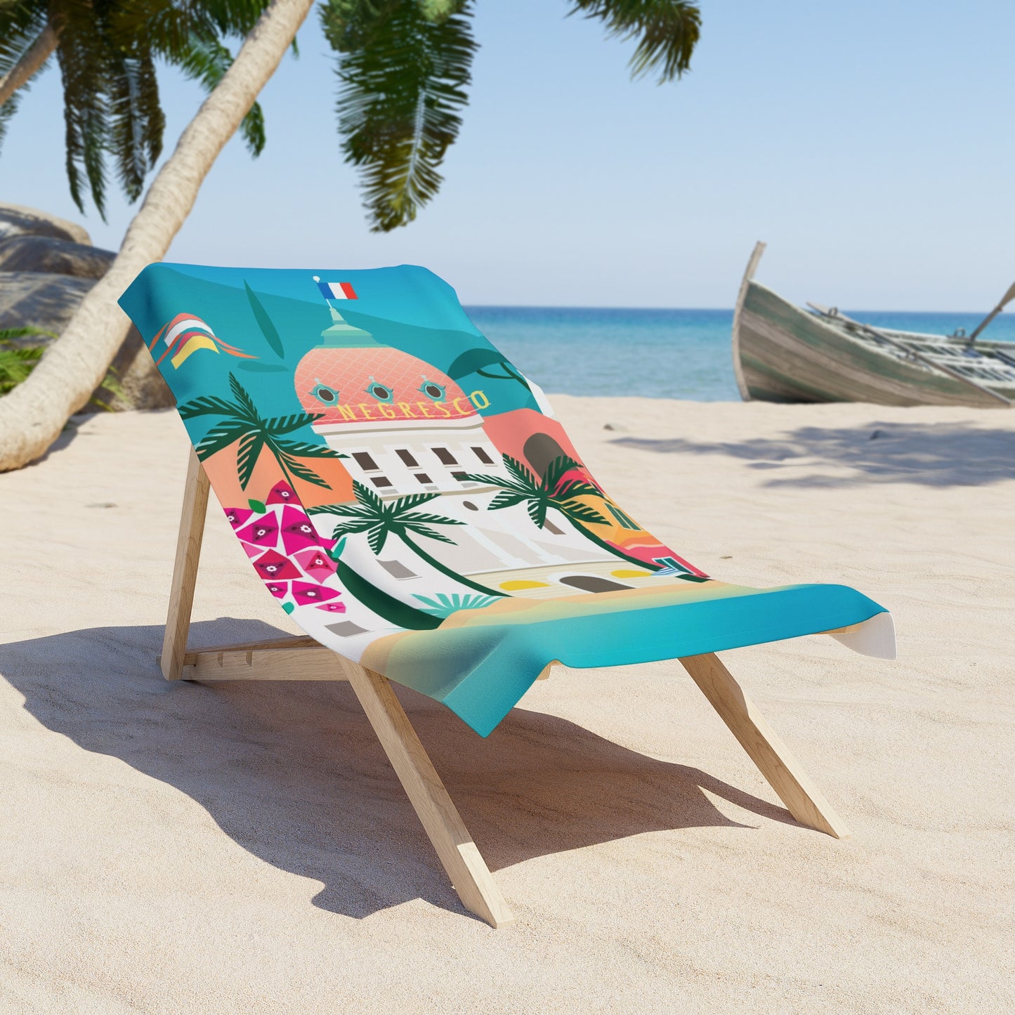Nice, France Beach Towel