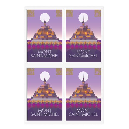 Mont Saint-Michel Sticker Sheet