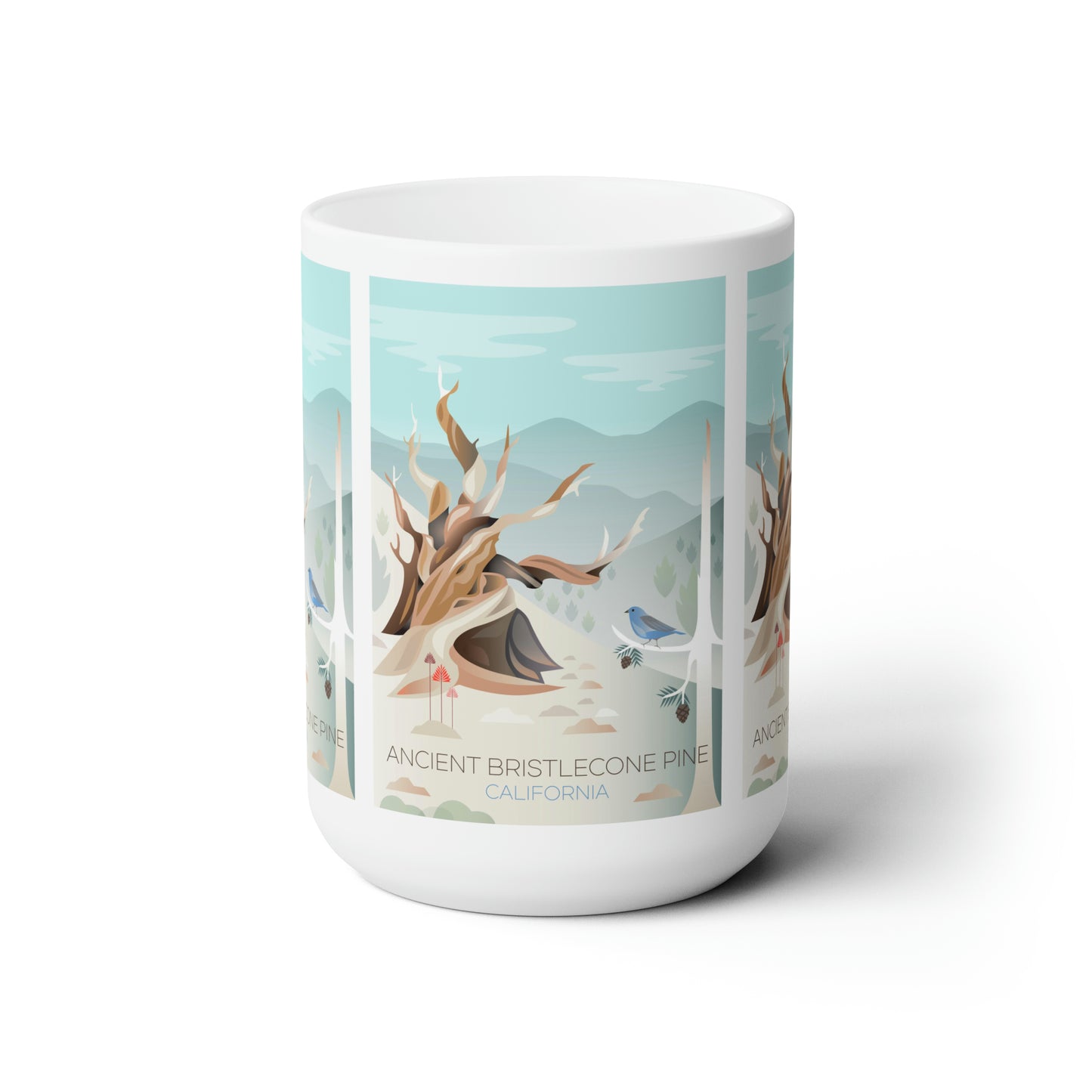 Tasse en céramique Bristlecone antique 11oz ou 15oz