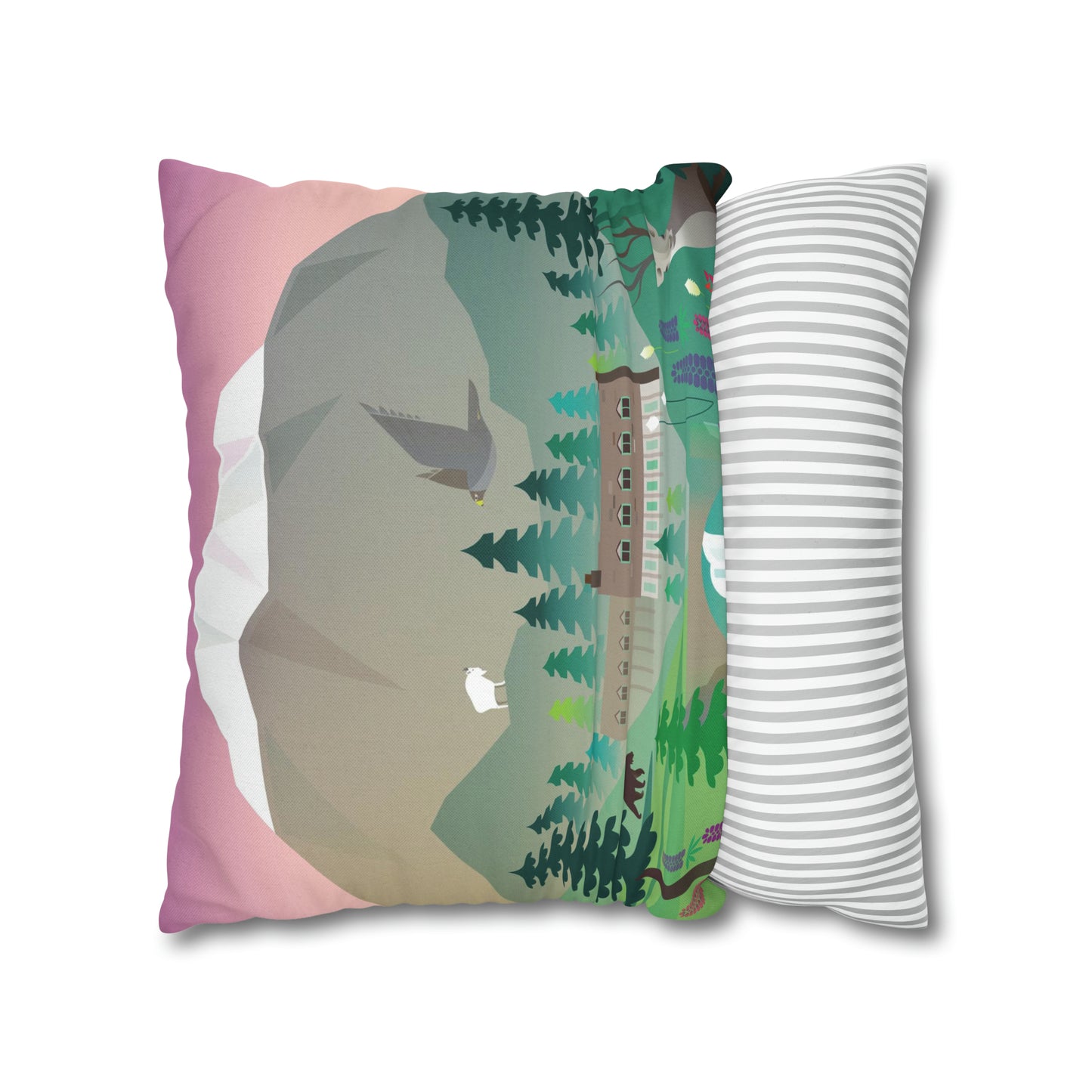 Mount Rainier Cushion Cover