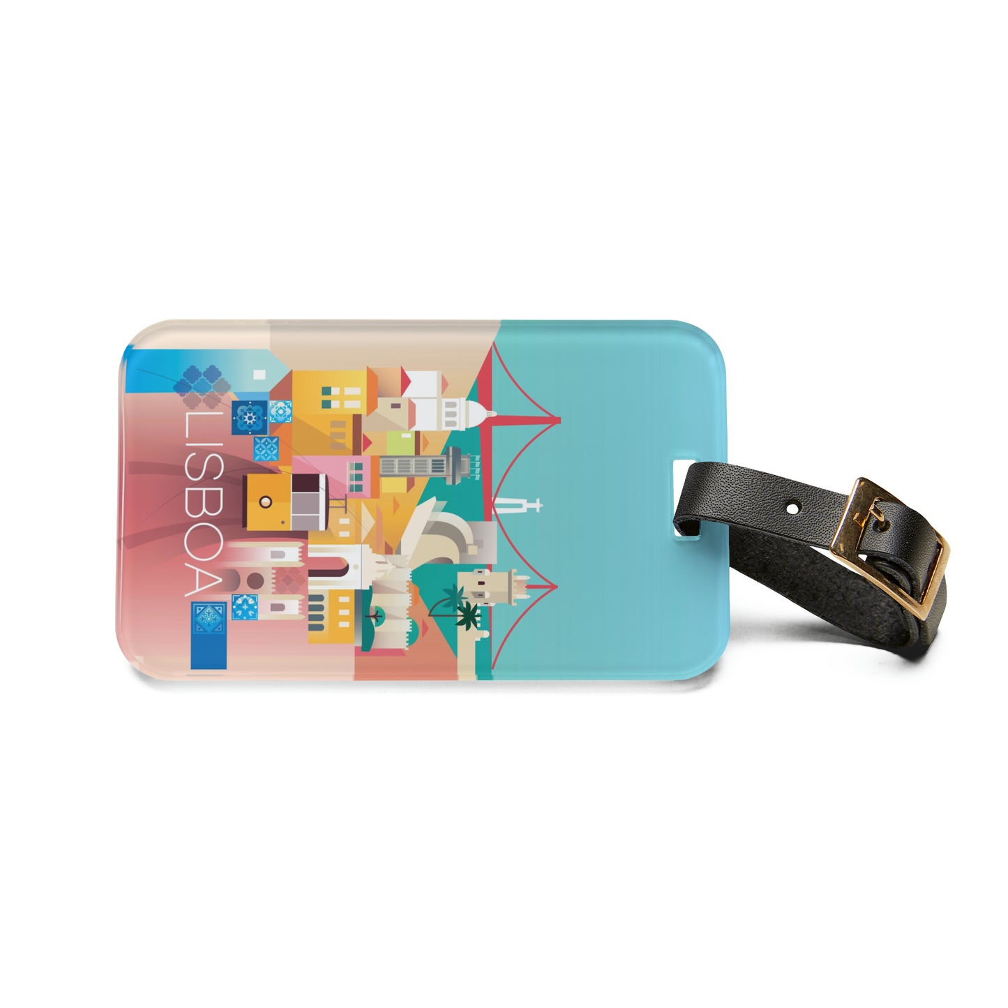 Lisbon Luggage Tag