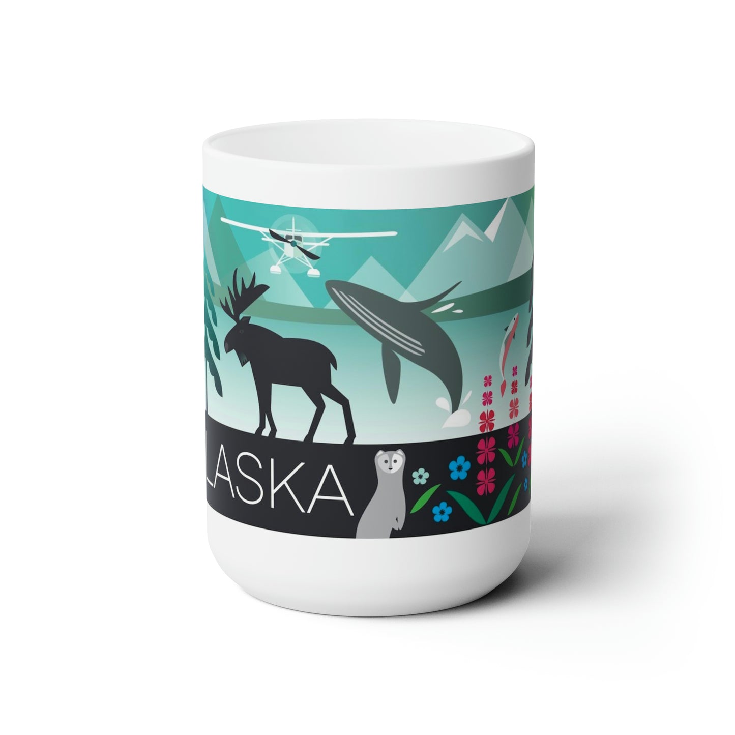 Tasse en céramique Alaska 11oz ou 15oz