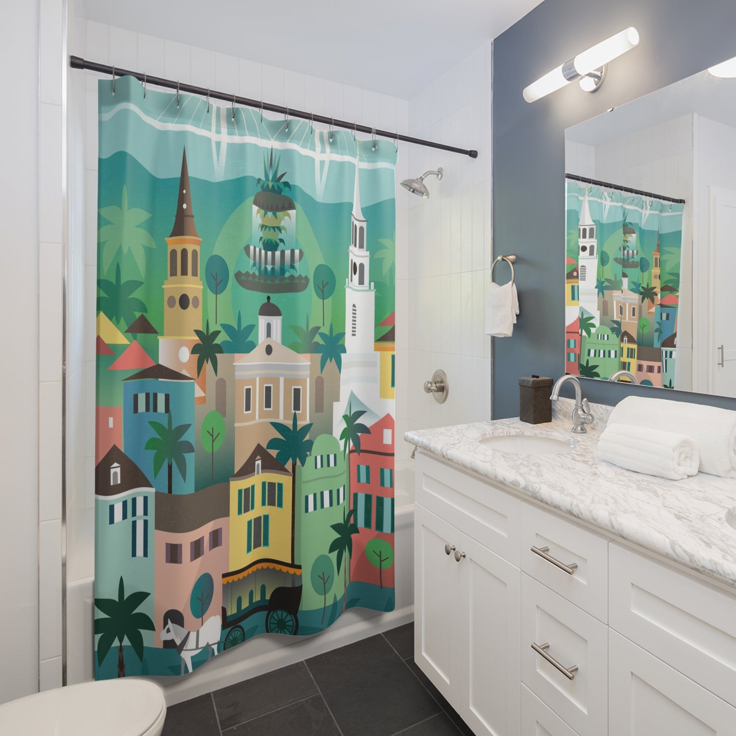 Charleston Shower Curtain
