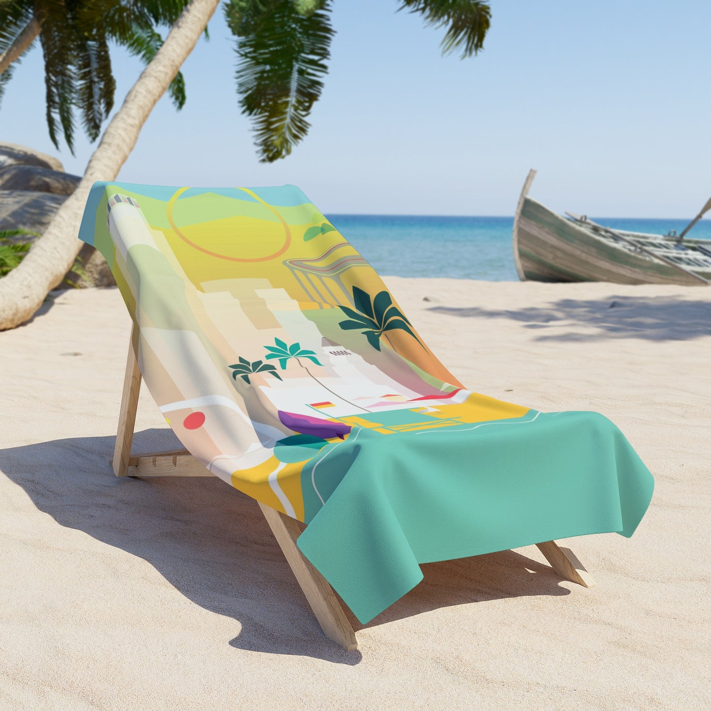 Los Angeles Beach Towel