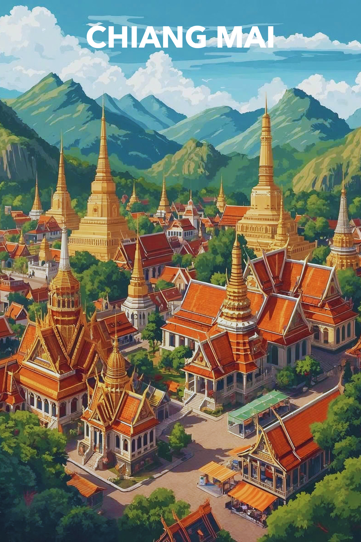 Chiang Mai Postcard