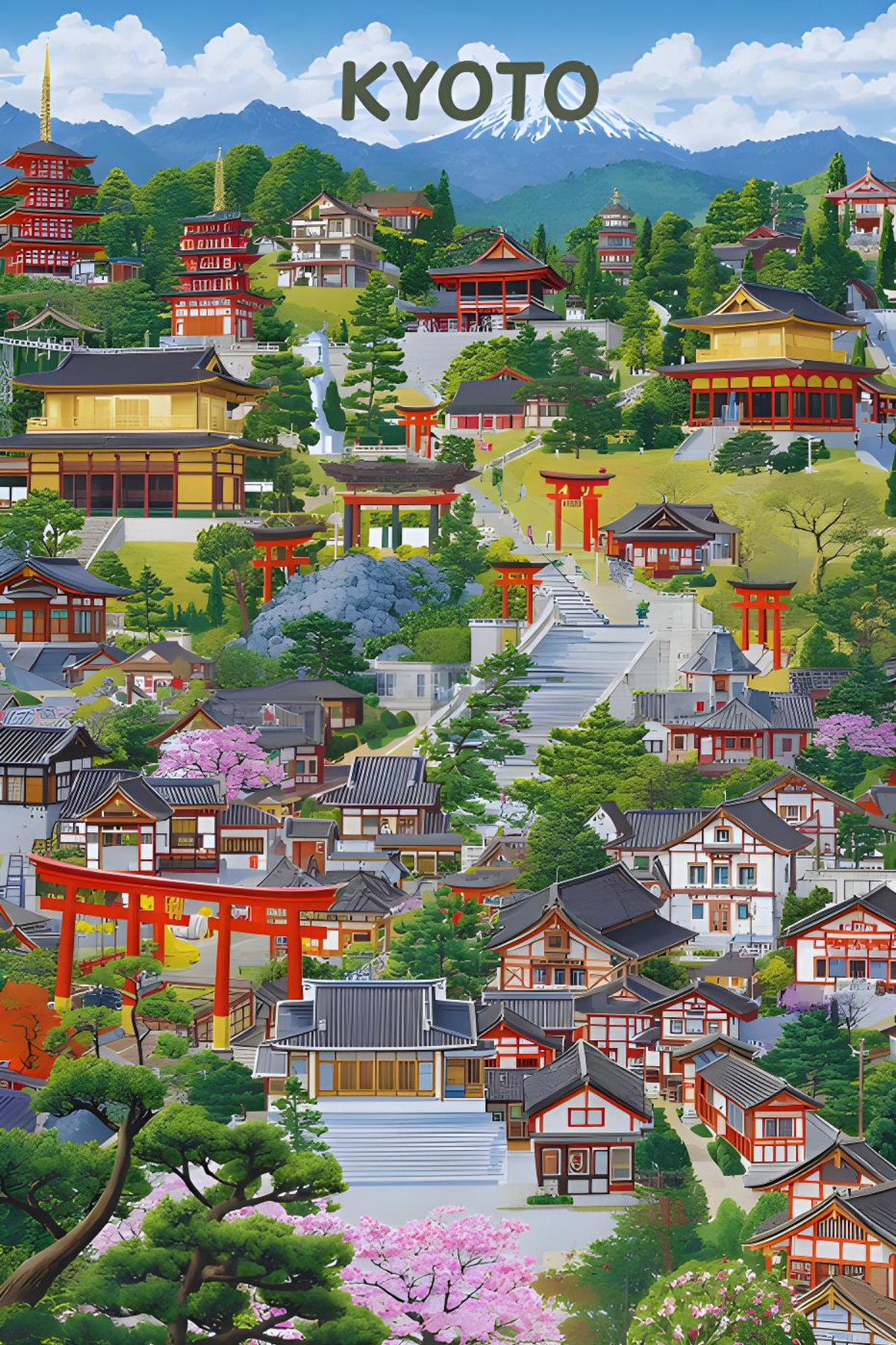 Kyoto Print