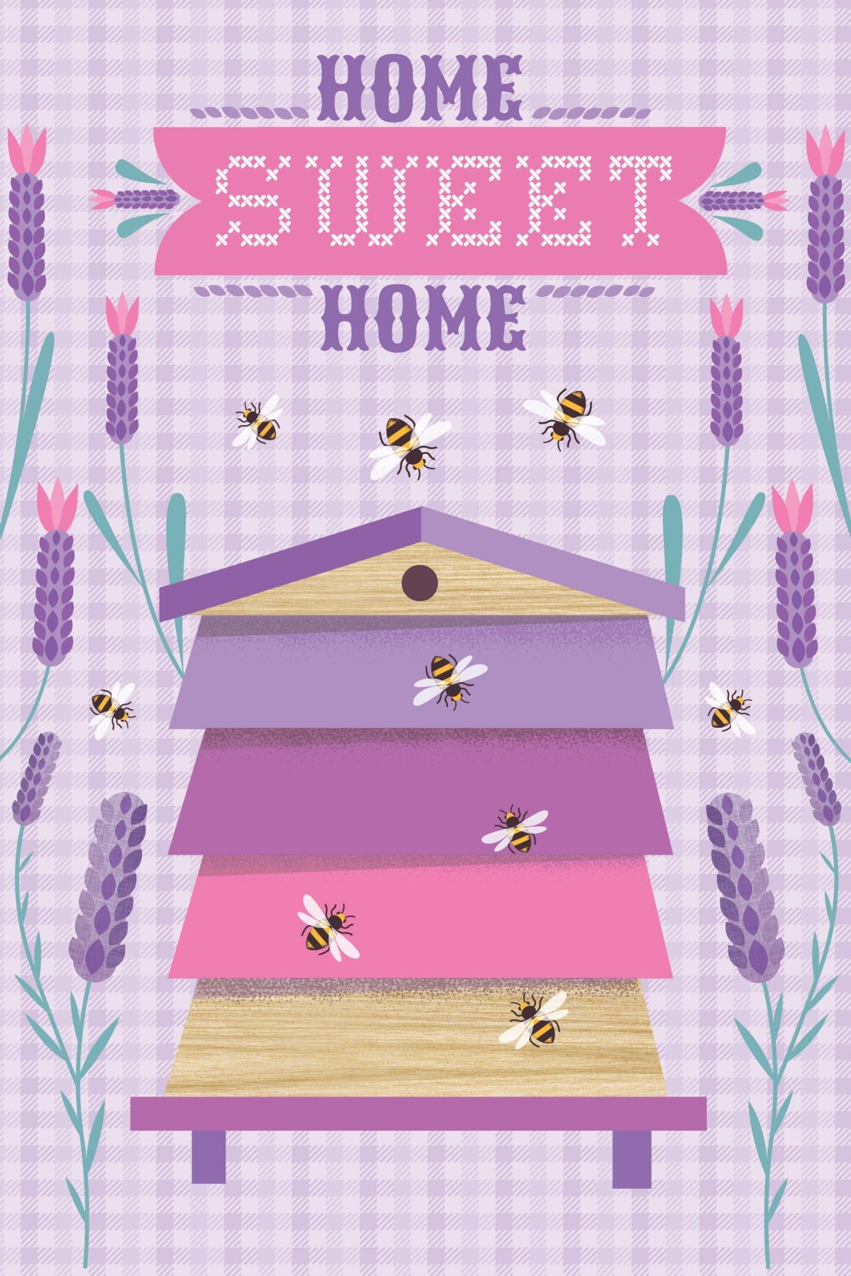 Home Sweet Home Postcard