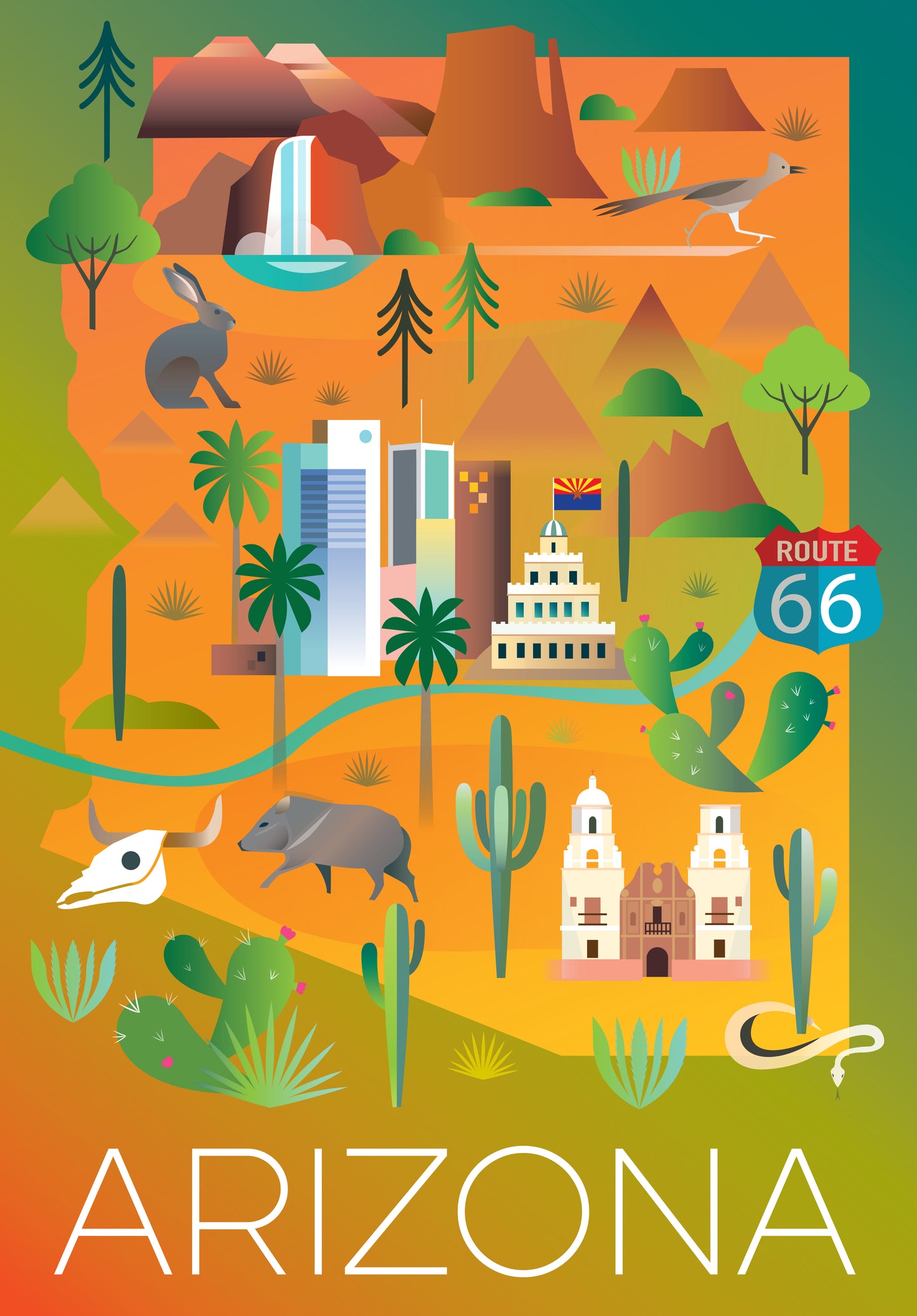 LTP - Arizona Postcard