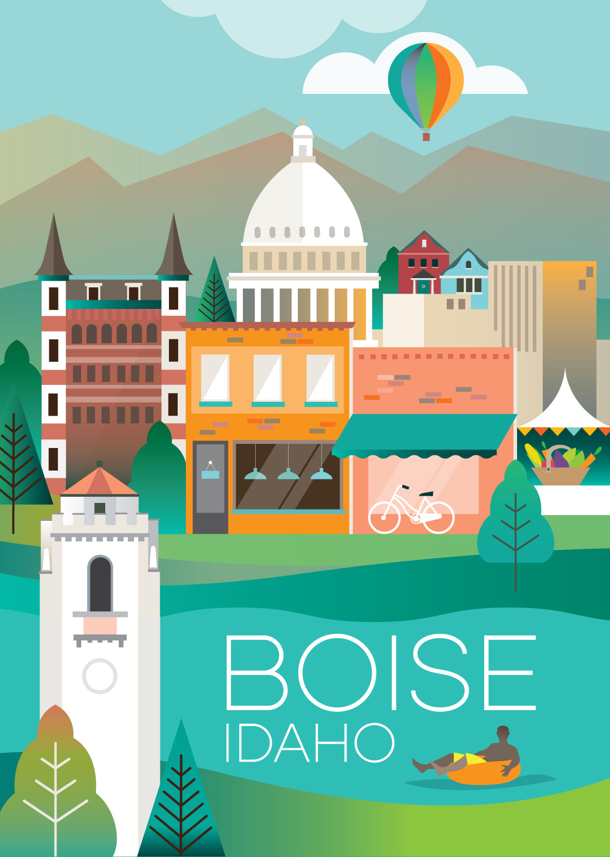 Boise Print