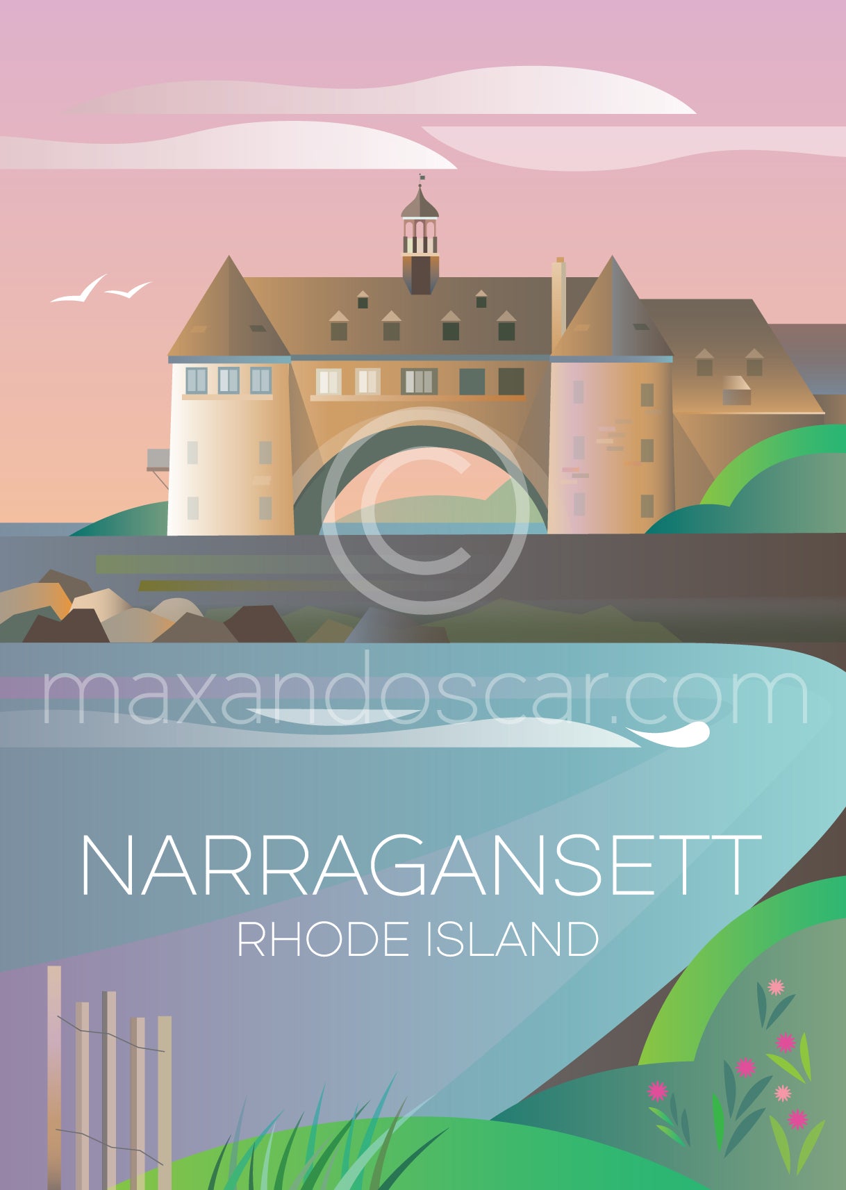LTP - Narragansett Postcard