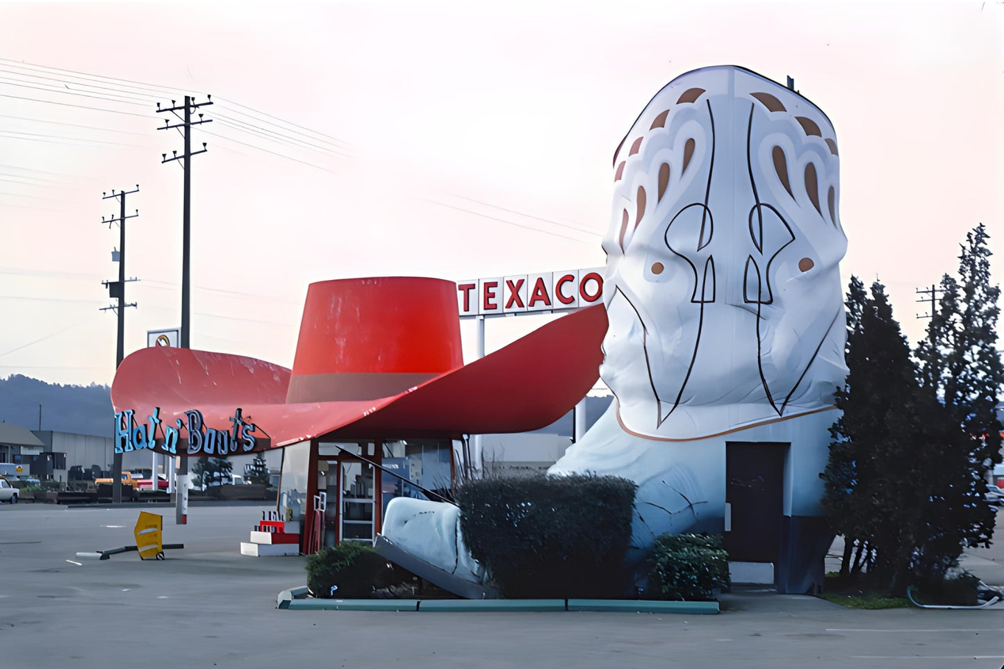 Hat & Boot Postal Card