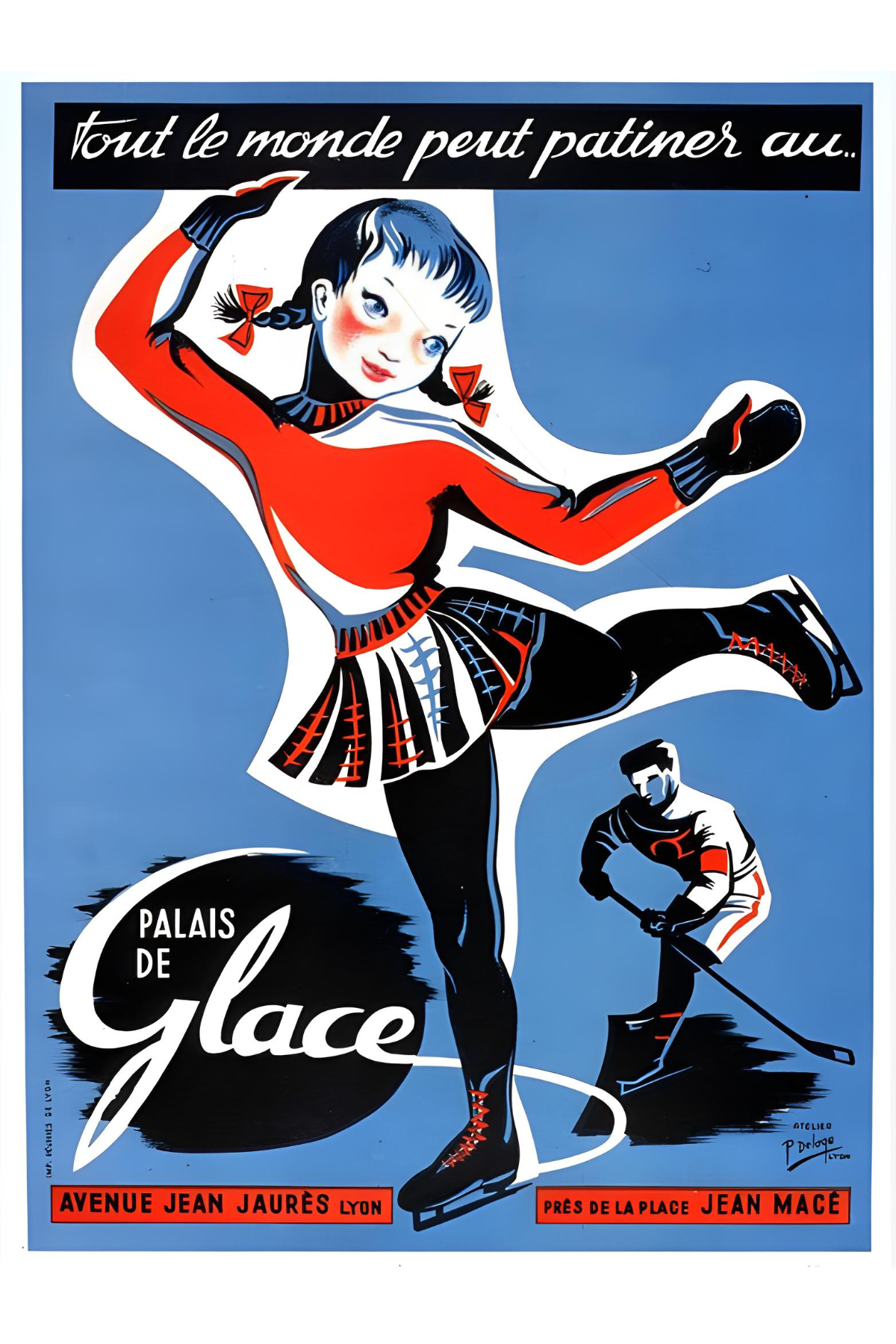 Palais de Glace Postal Card