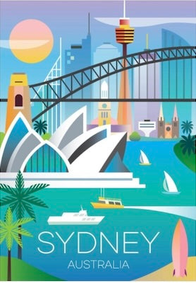 LTP - Sydney Postcard