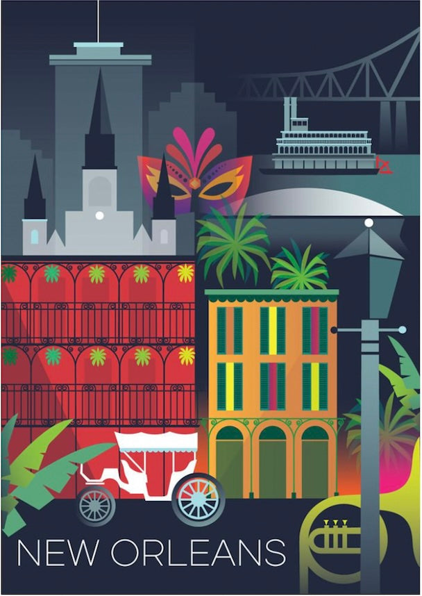 LTP - New Orleans Postcard