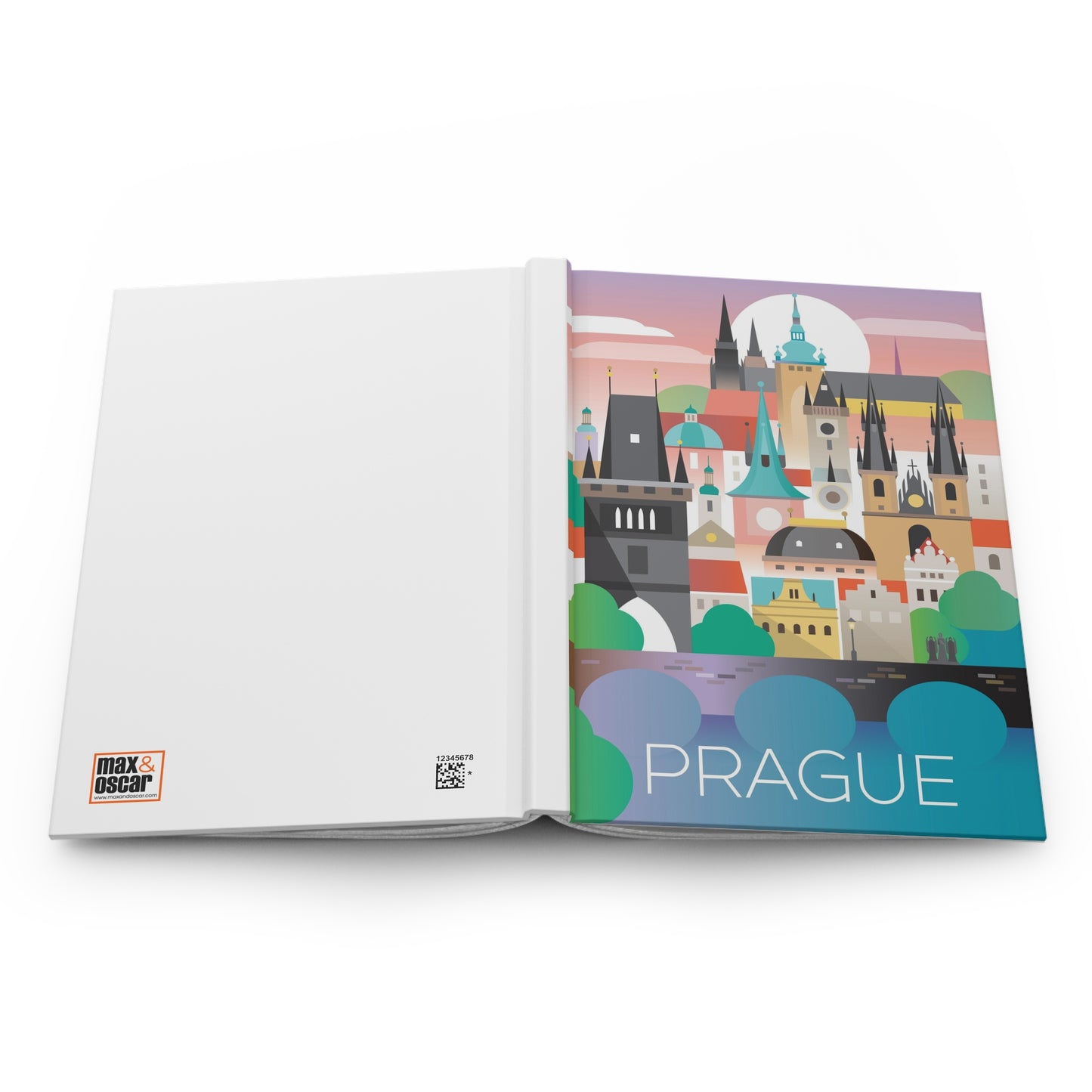 Prague Hardcover Journal