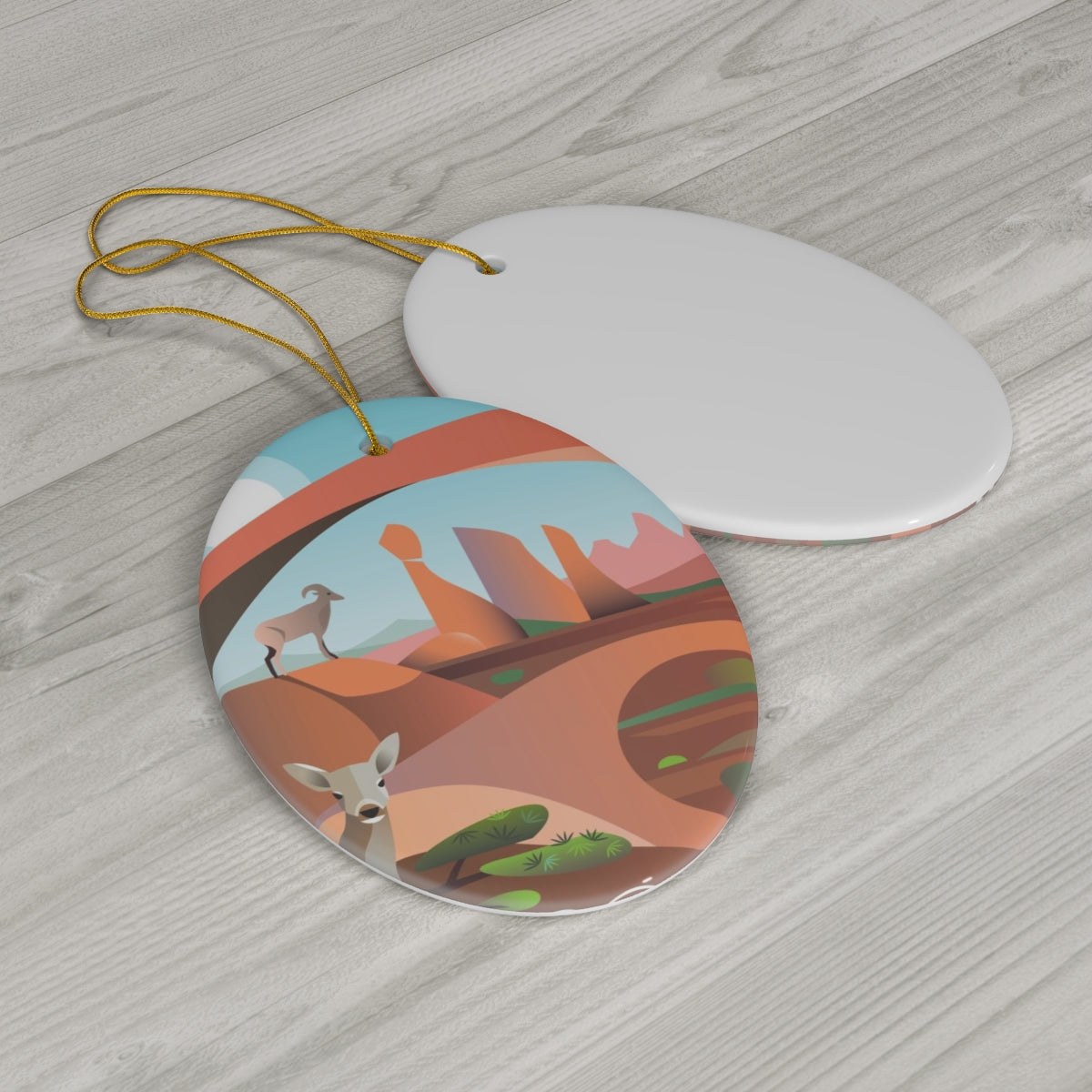 Arches National Park Ceramic Ornament