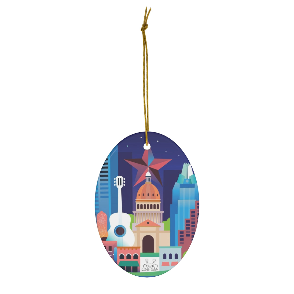 Ornement en céramique Austin