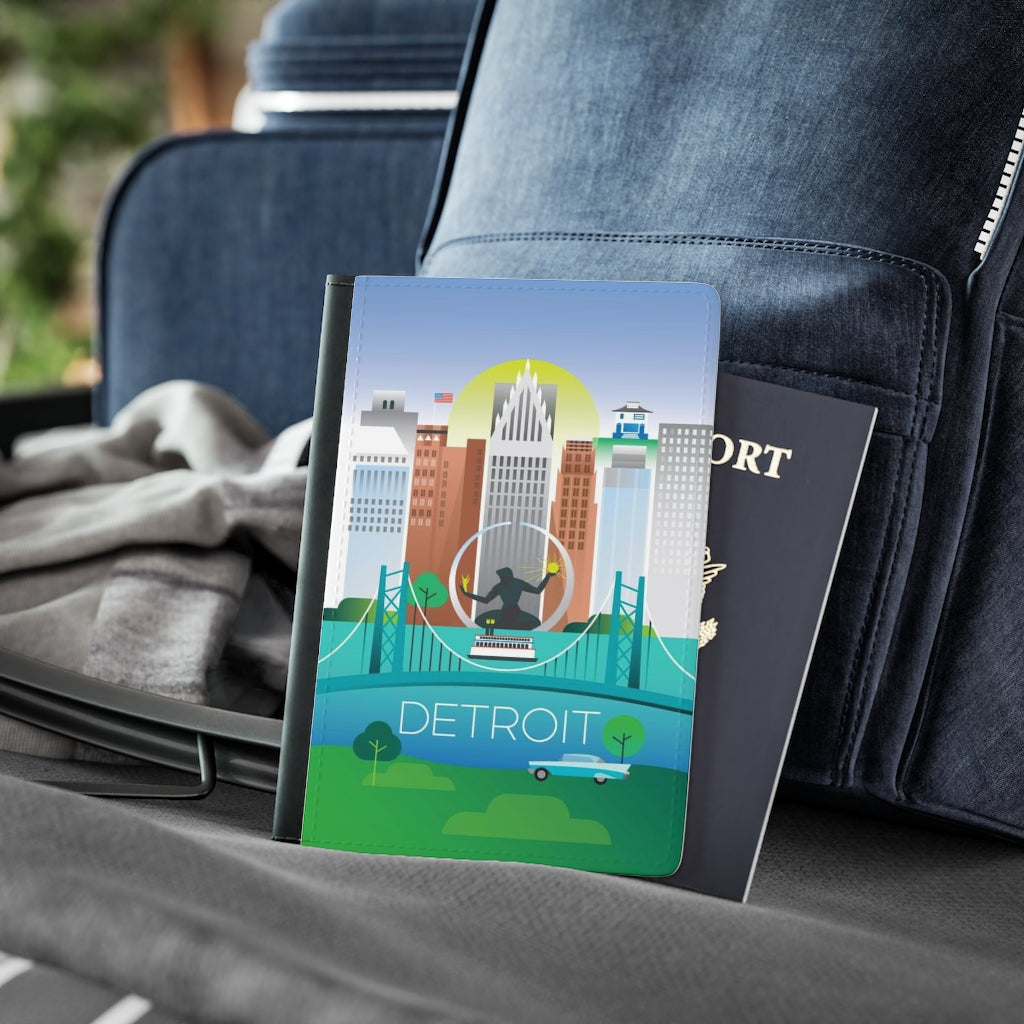 DETROIT PASSPORT COVER