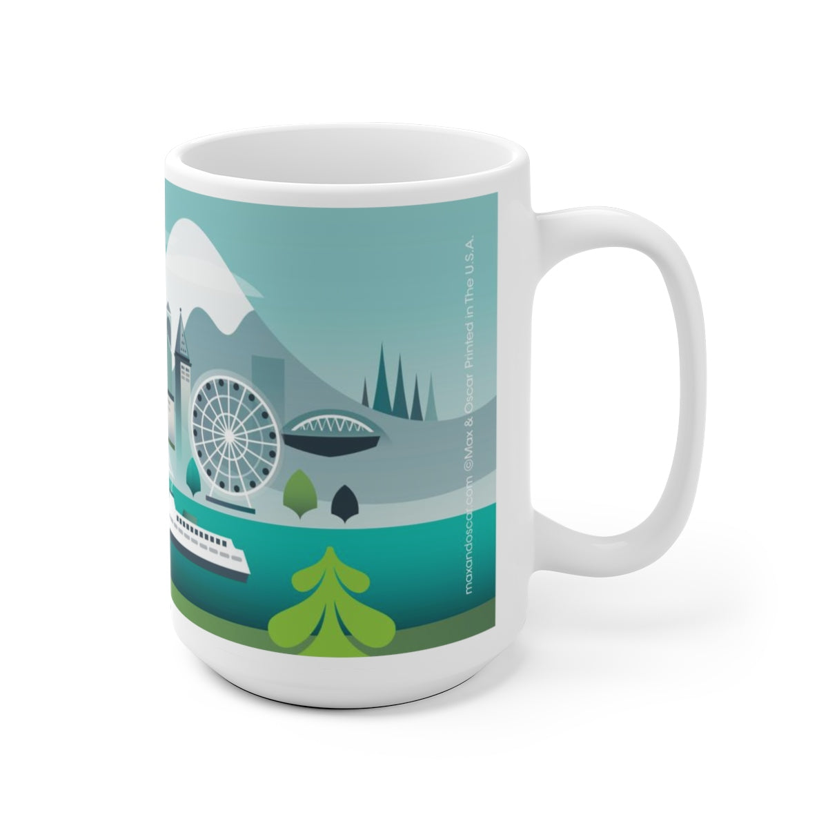 SEATTLE 11 OZ OR 15 OZ CERAMIC MUG