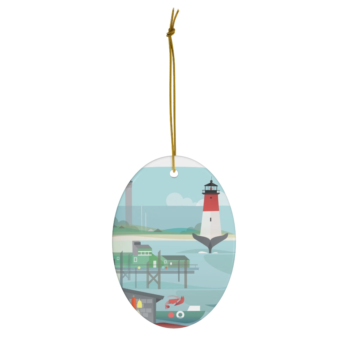 Cape Cod Keramikornament