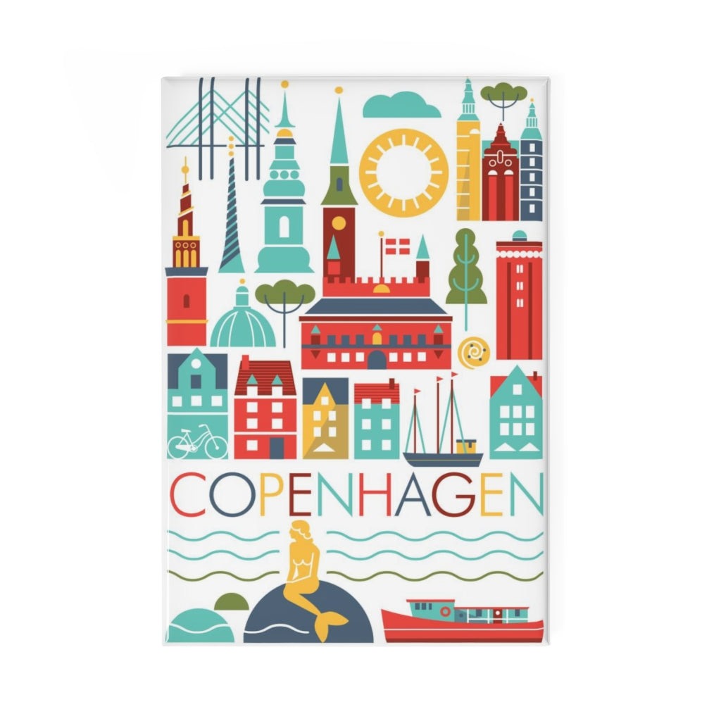 COPENHAGEN SCANDI REFRIGERATOR MAGNET
