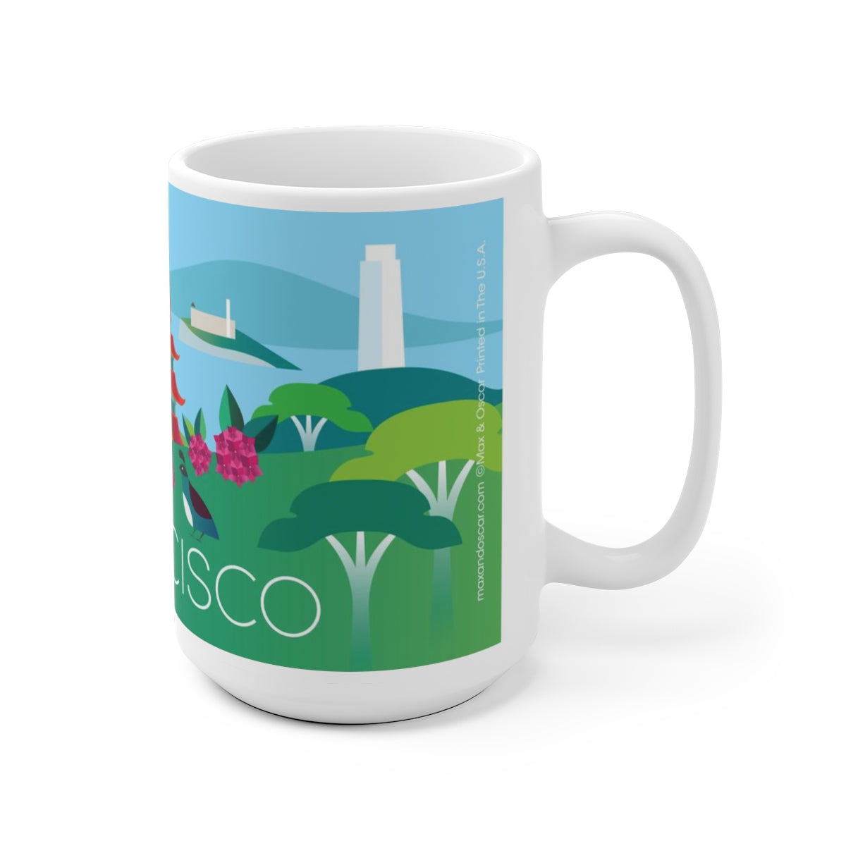 SAN FRANCISCO 11 OZ OR 15 OZ CERAMIC MUG