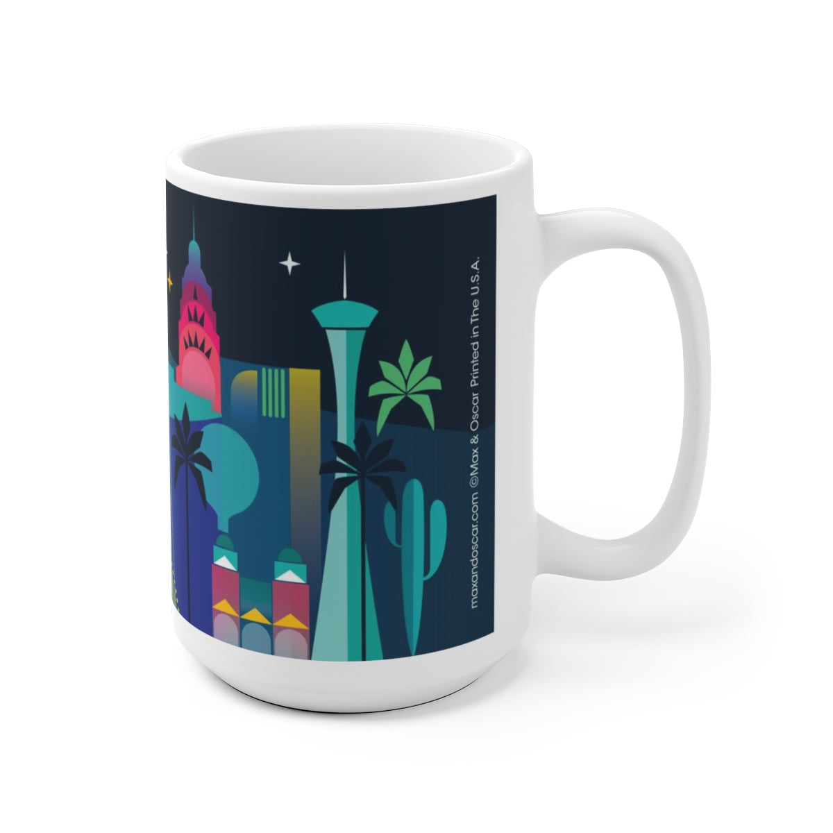 LAS VEGAS 11 OZ OR 15 OZ CERAMIC MUG