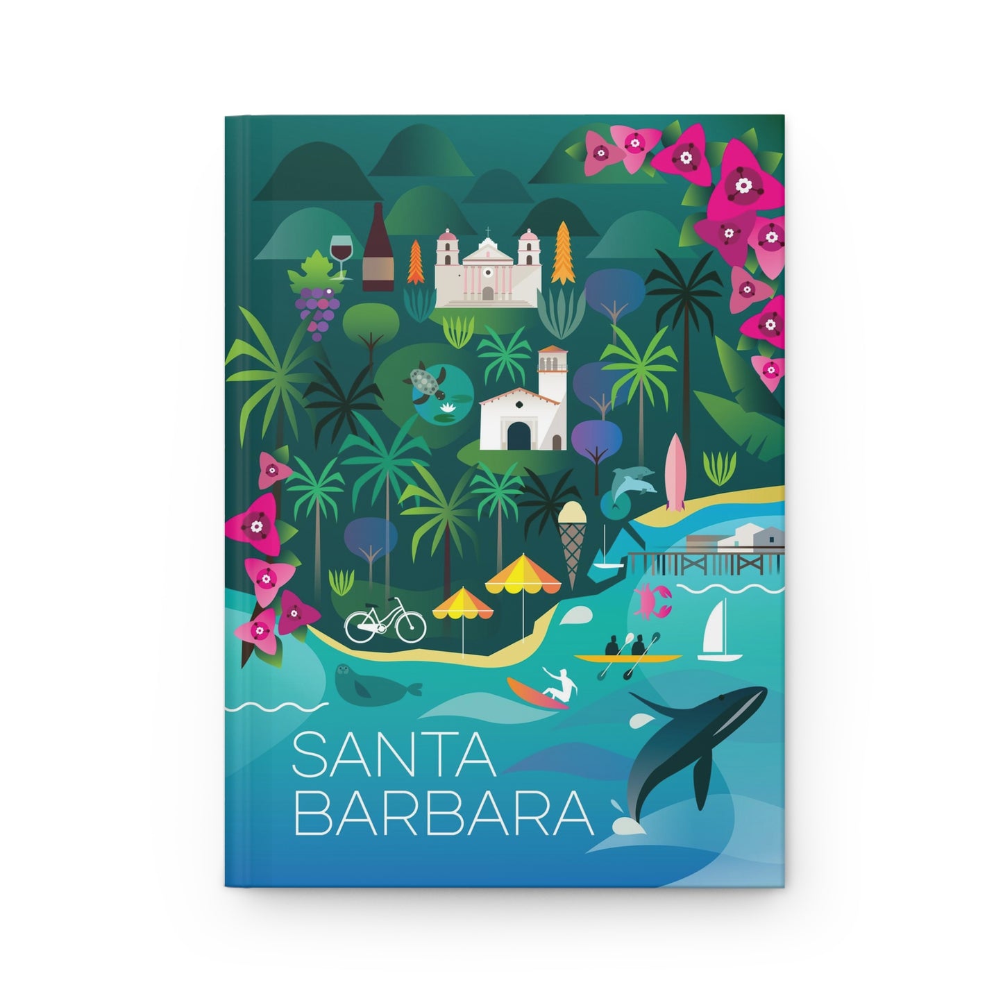 Santa Barbara Hardcover Journal