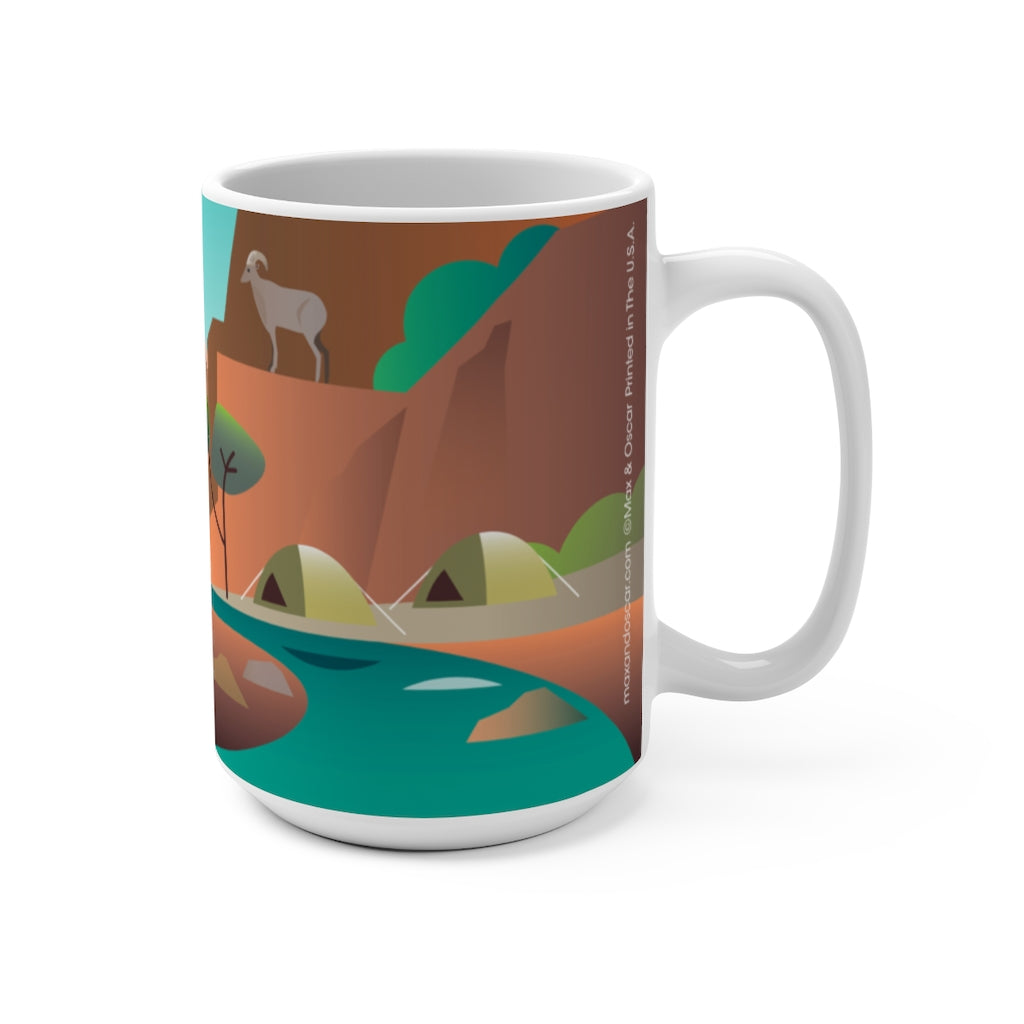 ZION NATIONAL PARK 11 OZ OR 15 OZ CERAMIC MUG