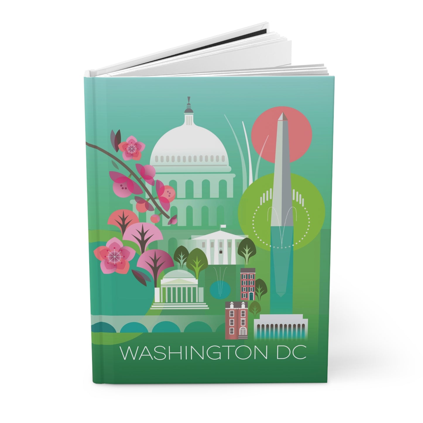 Washington D.C. Hardcover Journal