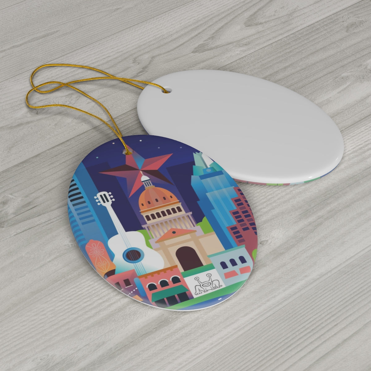 Ornement en céramique Austin