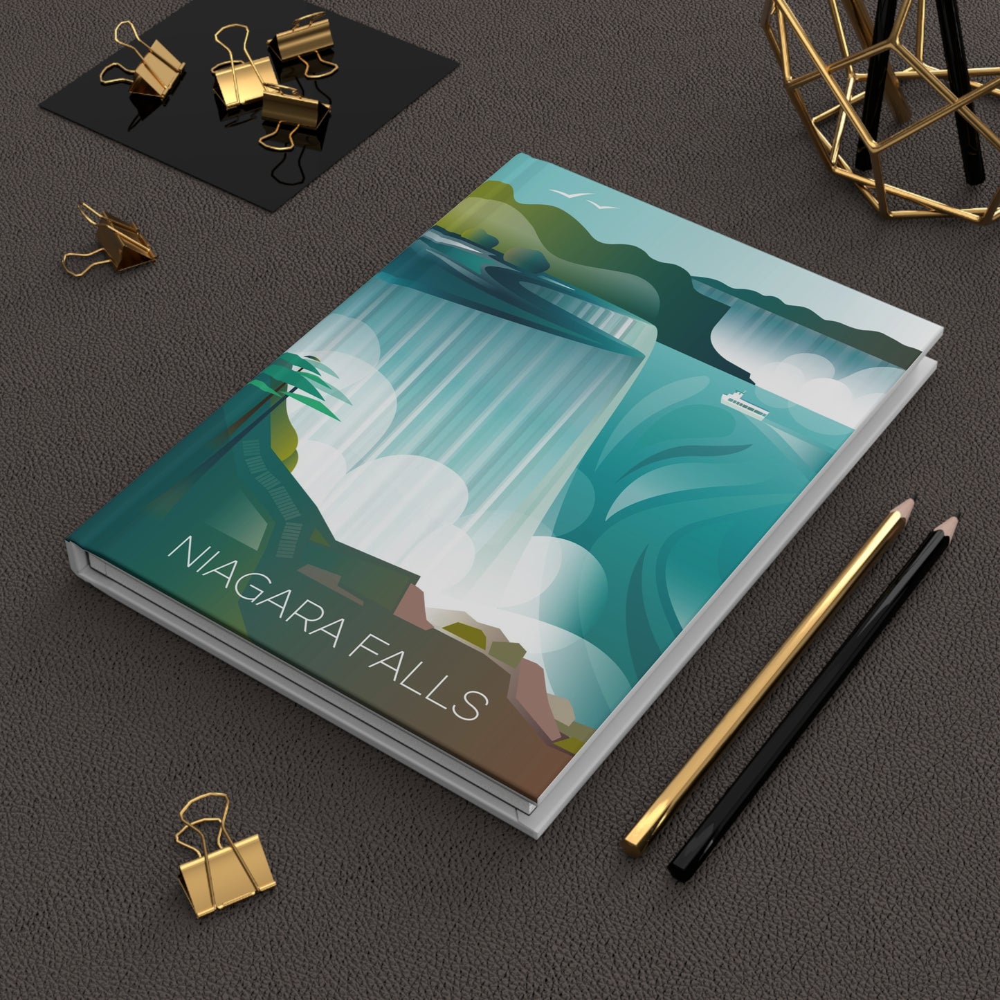 Niagara Falls Hardcover Journal