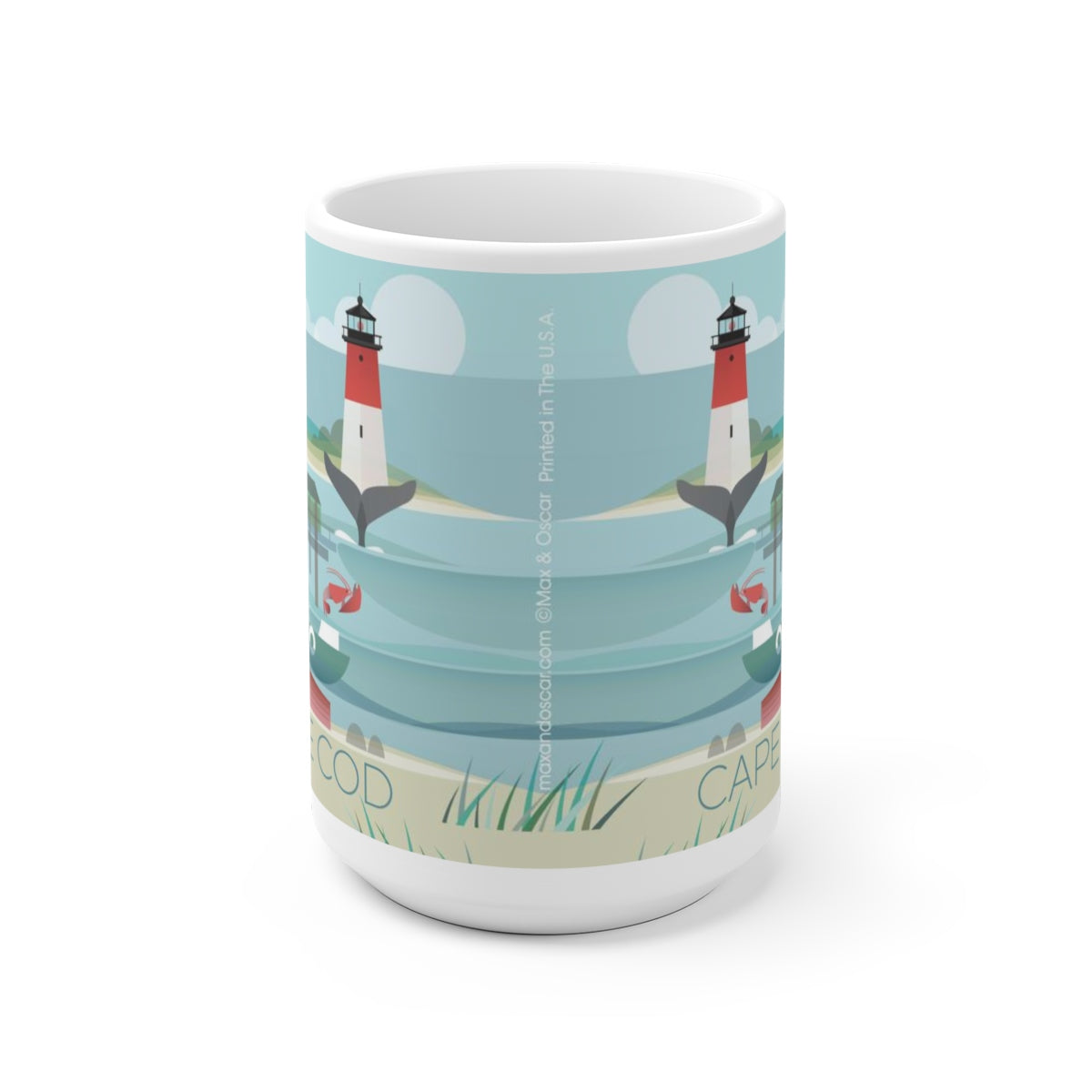 CAPE COD 11OZ ODER 15 OZ KERAMIKBECHER