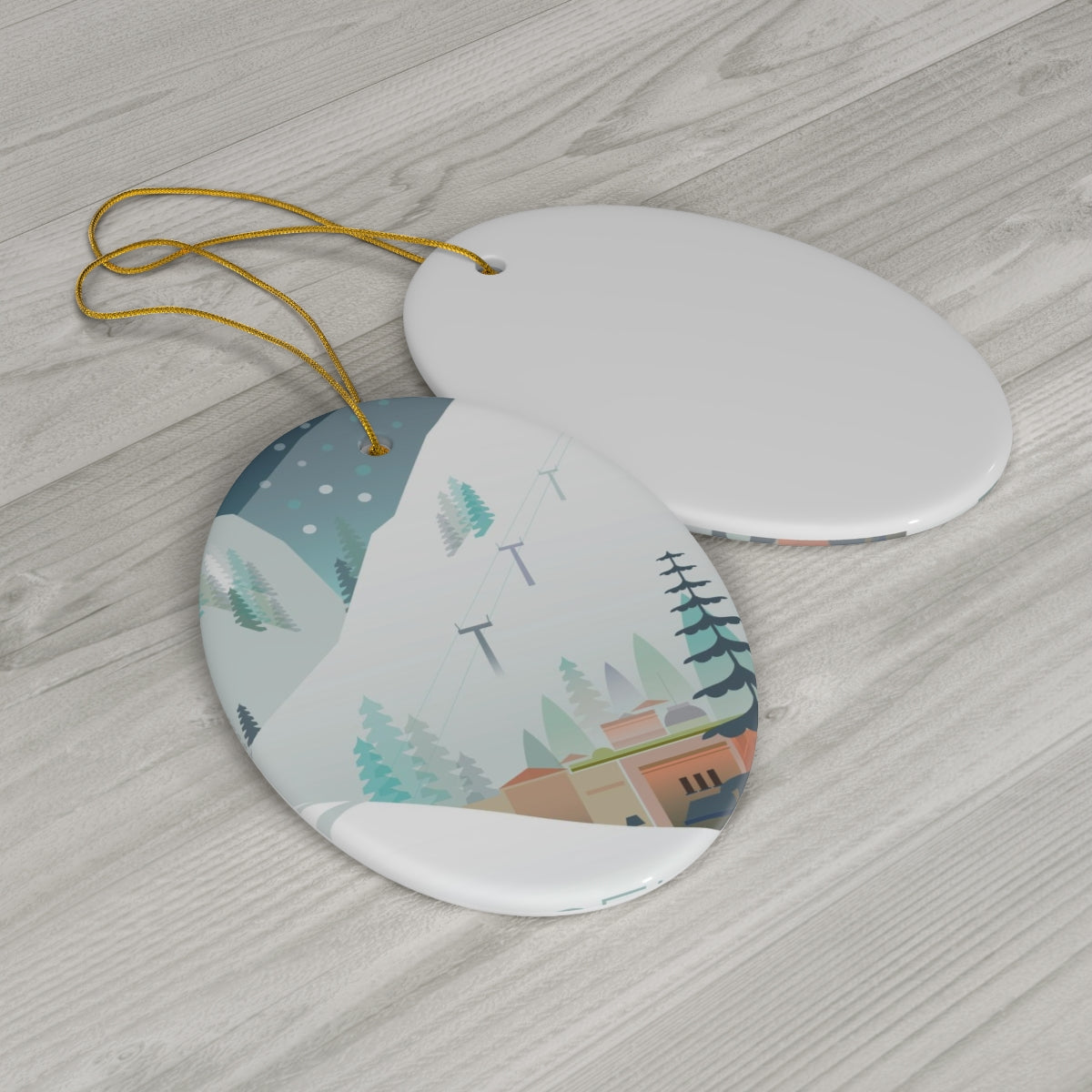 Ornement en céramique tremble