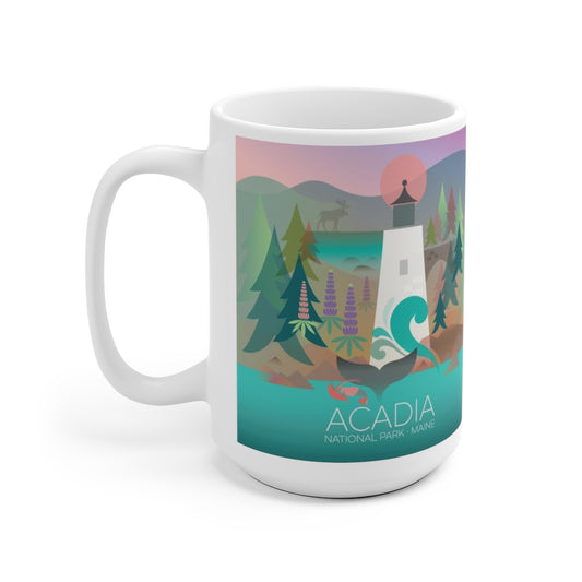 ACADIA NATIONAL PARK OZ CERAMIC MUG